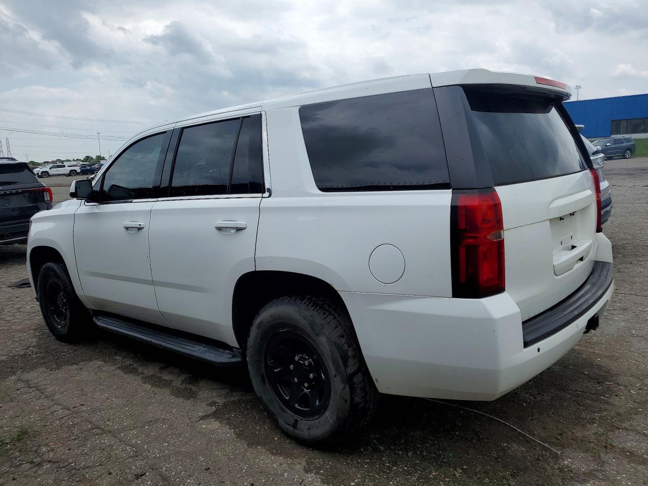 2016 Chevrolet Tahoe Police White vin: 1GNLCDEC5GR271342