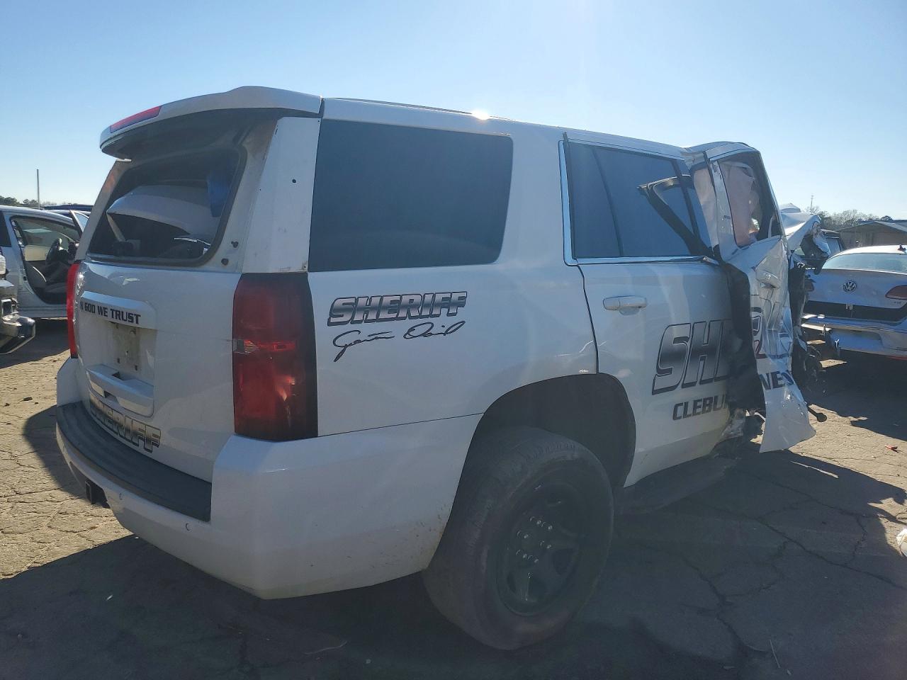 2020 Chevrolet Tahoe Police Белый vin: 1GNLCDEC6LR232138