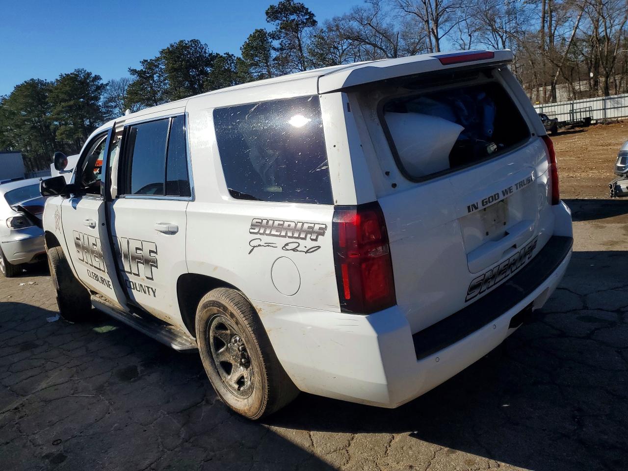 2020 Chevrolet Tahoe Police Белый vin: 1GNLCDEC6LR232138