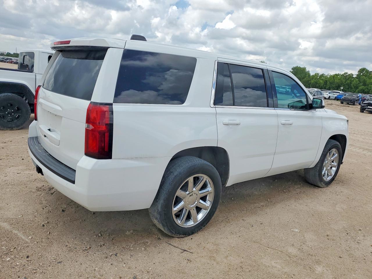 2020 Chevrolet K1500 Taho White vin: 1GNLCDEC9LR233042