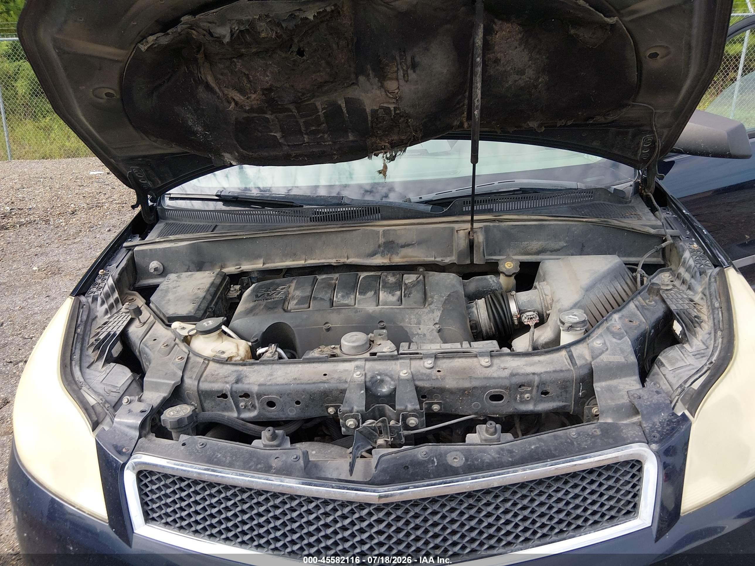 2010 Chevrolet Traverse Ls Blue vin: 1GNLREED8AS118564