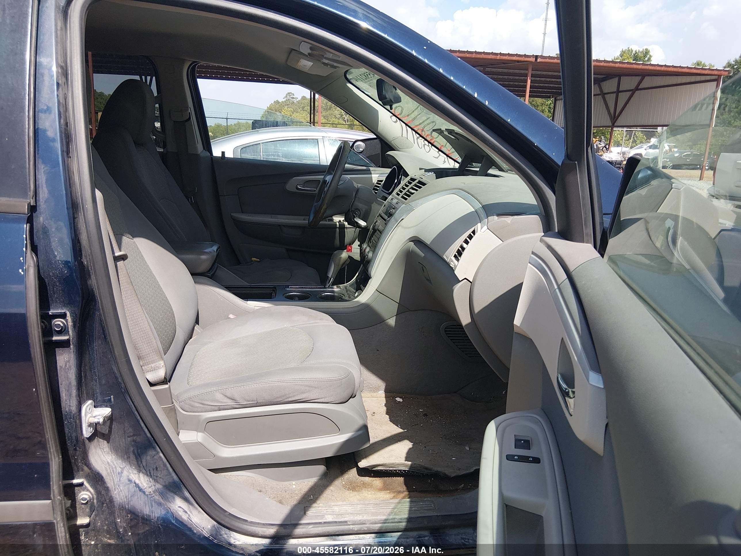 2010 Chevrolet Traverse Ls Blue vin: 1GNLREED8AS118564