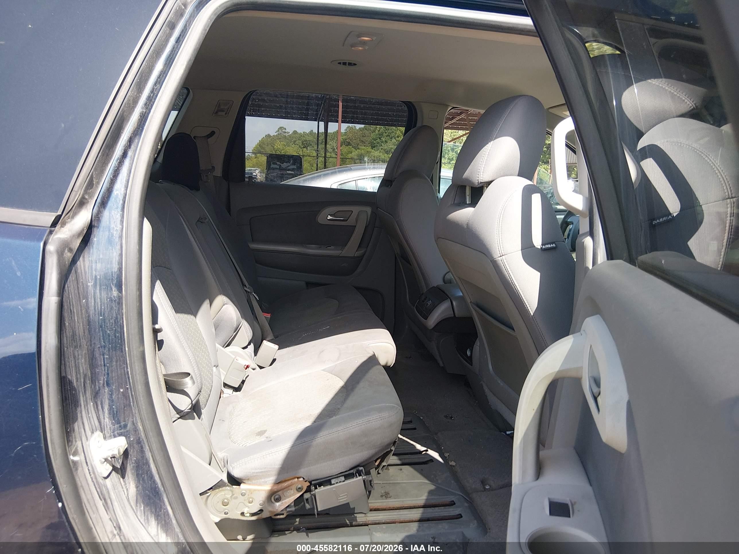 2010 Chevrolet Traverse Ls Blue vin: 1GNLREED8AS118564