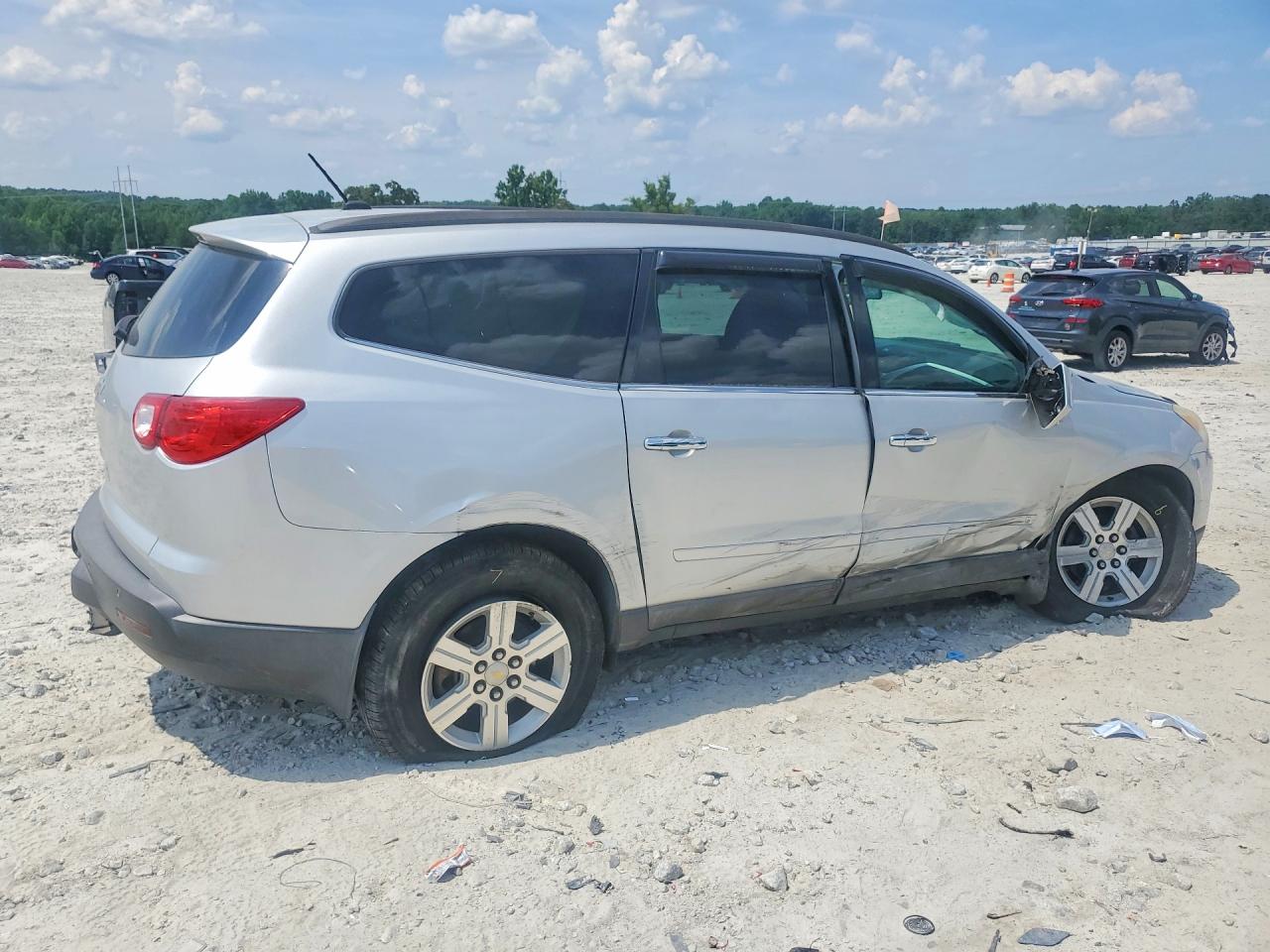 2010 Chevrolet Traverse Lt Silver vin: 1GNLRFED0AS108164
