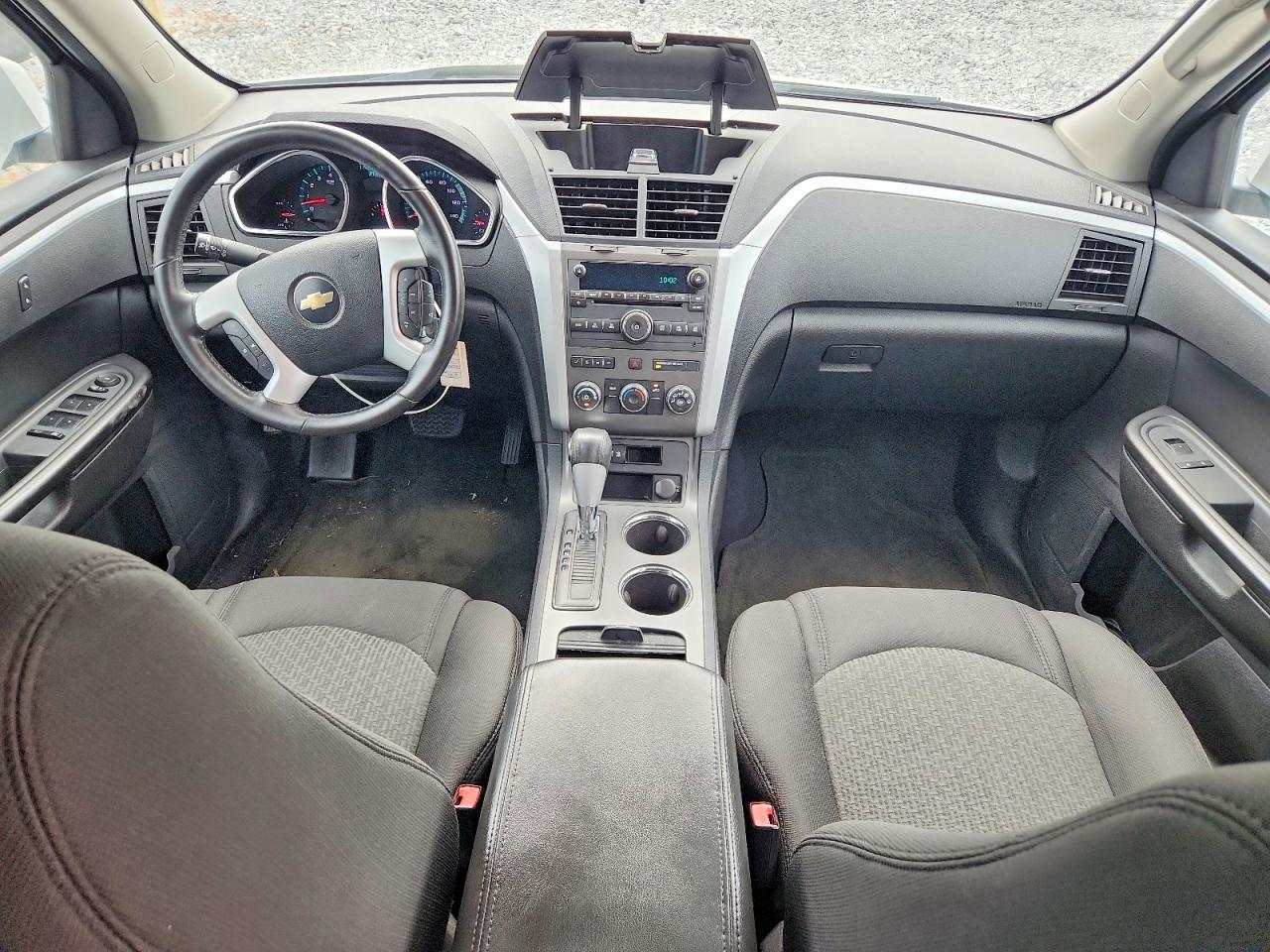 2010 Chevrolet Traverse Lt White vin: 1GNLRFED2AS110479