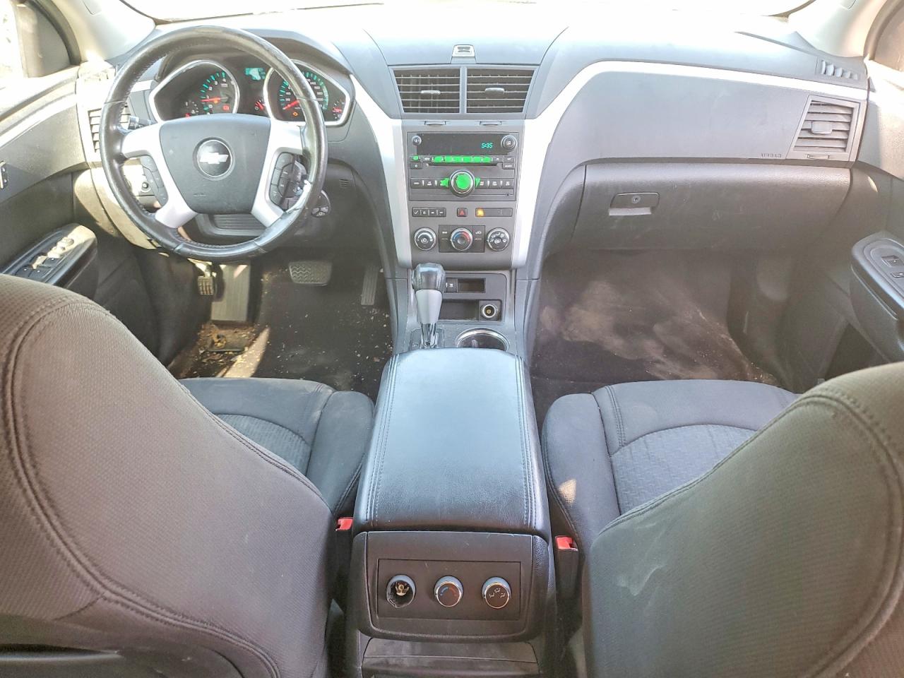 2010 Chevrolet Traverse Lt Black vin: 1GNLRFED2AS137357