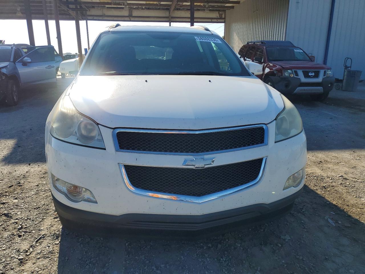 2010 Chevrolet Traverse Lt White vin: 1GNLRFED3AJ210306