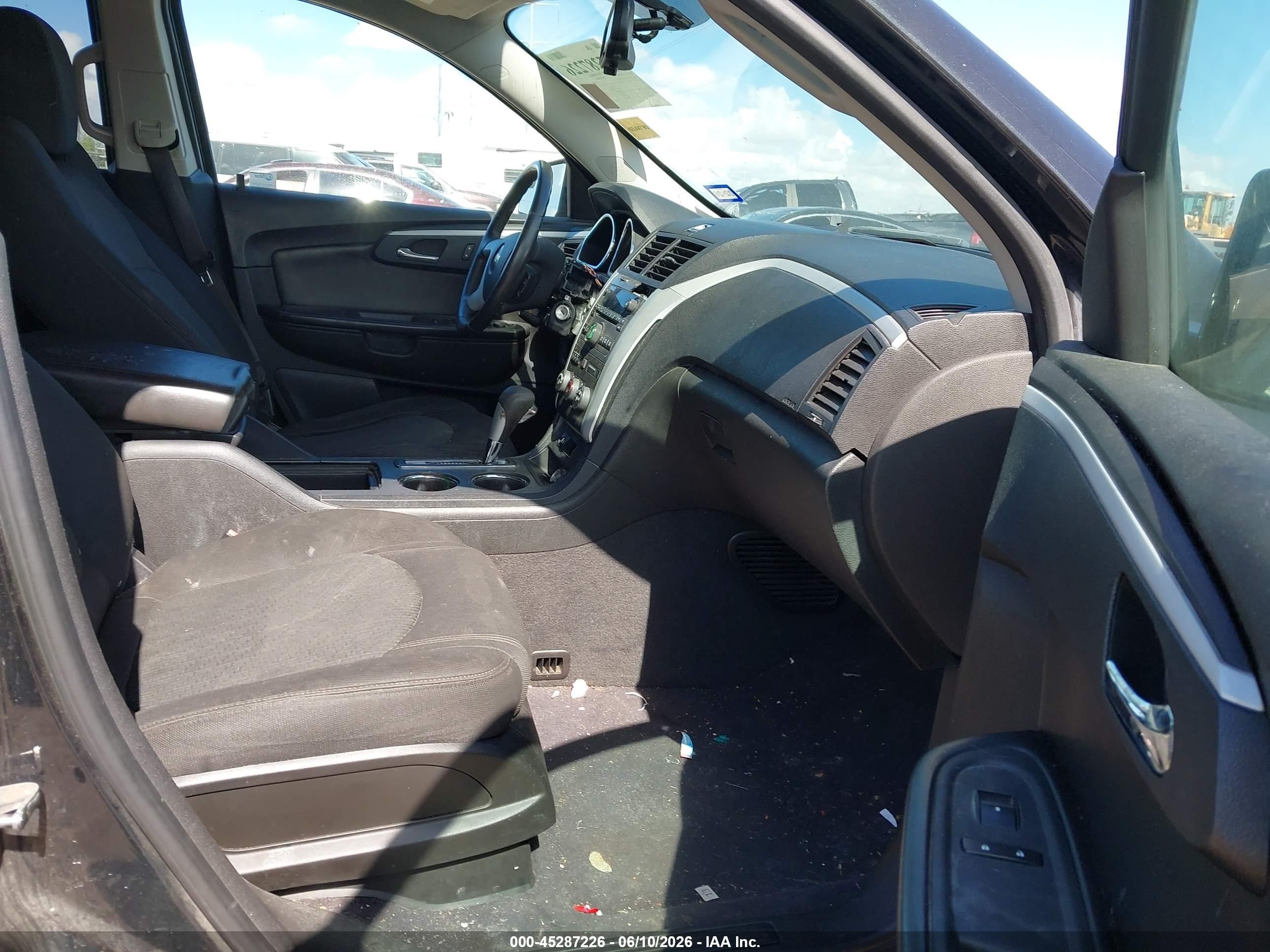 2010 Chevrolet Traverse Lt Black vin: 1GNLRFED3AS120406