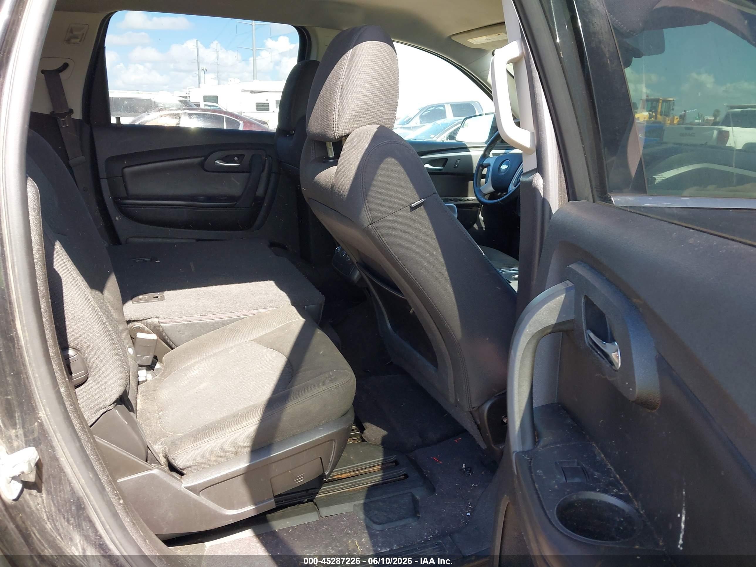 2010 Chevrolet Traverse Lt Black vin: 1GNLRFED3AS120406