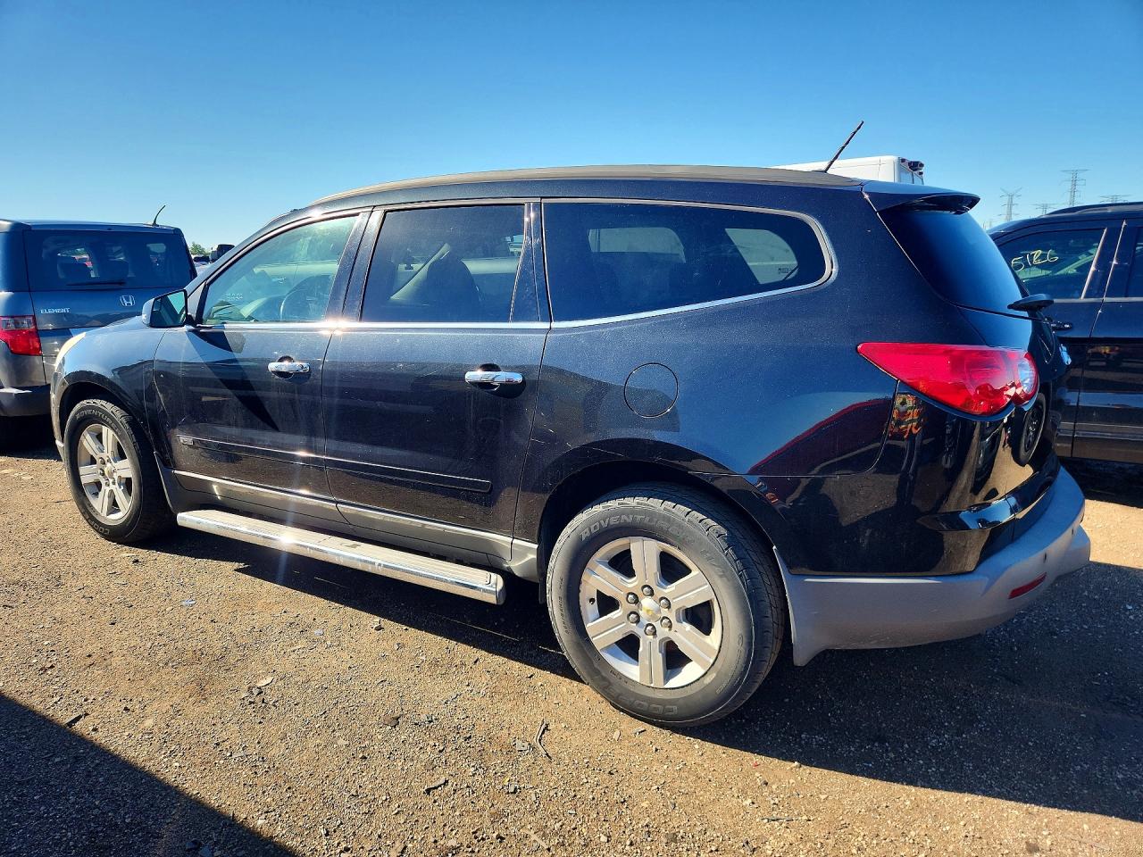 2010 Chevrolet Traverse Lt Black vin: 1GNLRFED3AS144446