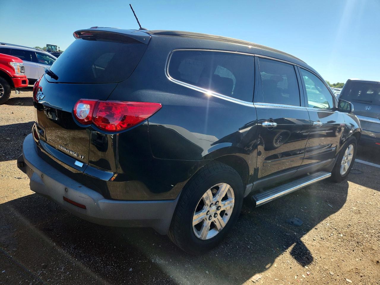 2010 Chevrolet Traverse Lt Black vin: 1GNLRFED3AS144446