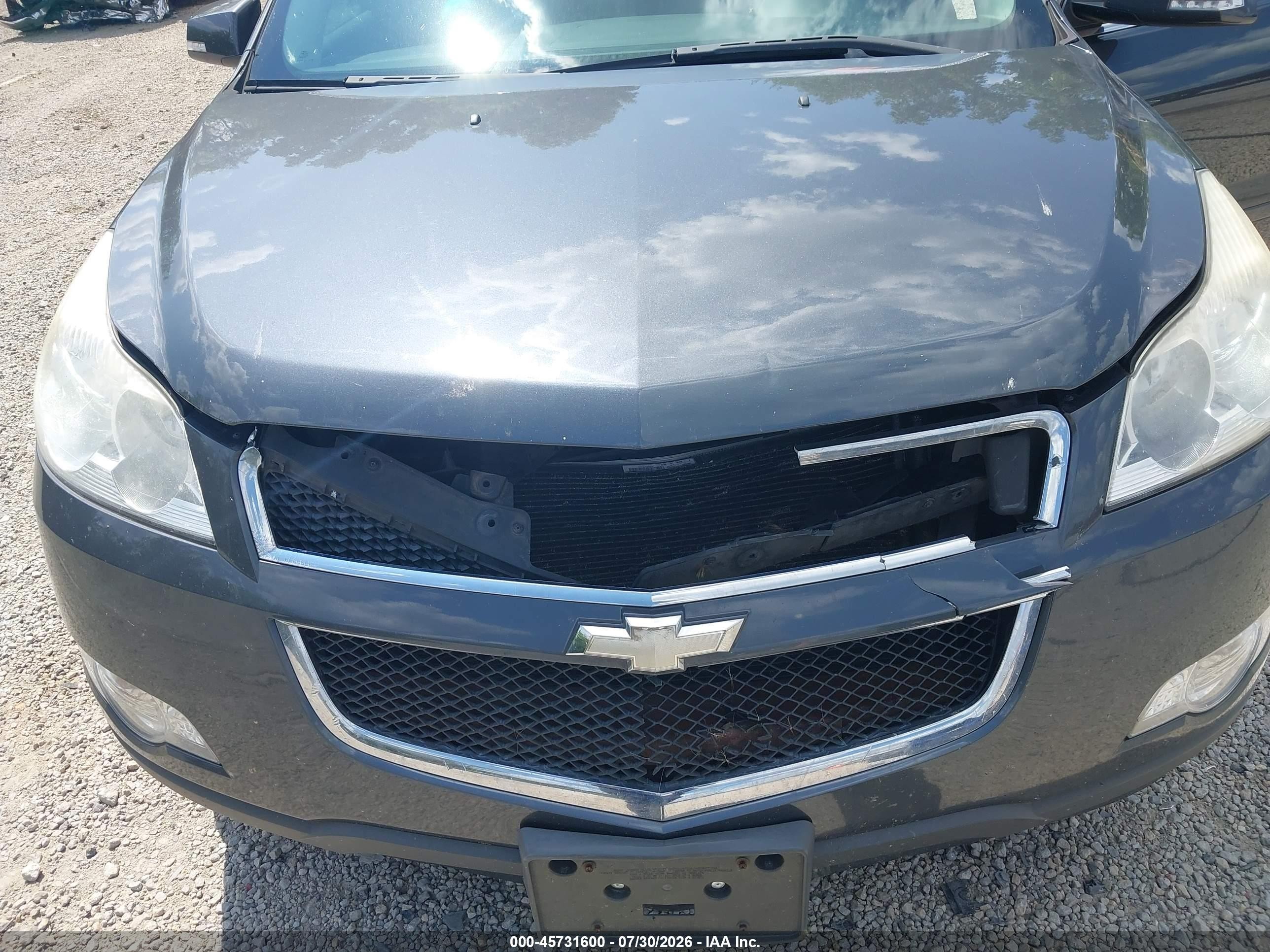 2010 Chevrolet Traverse Lt Gray vin: 1GNLRFED4AJ203350