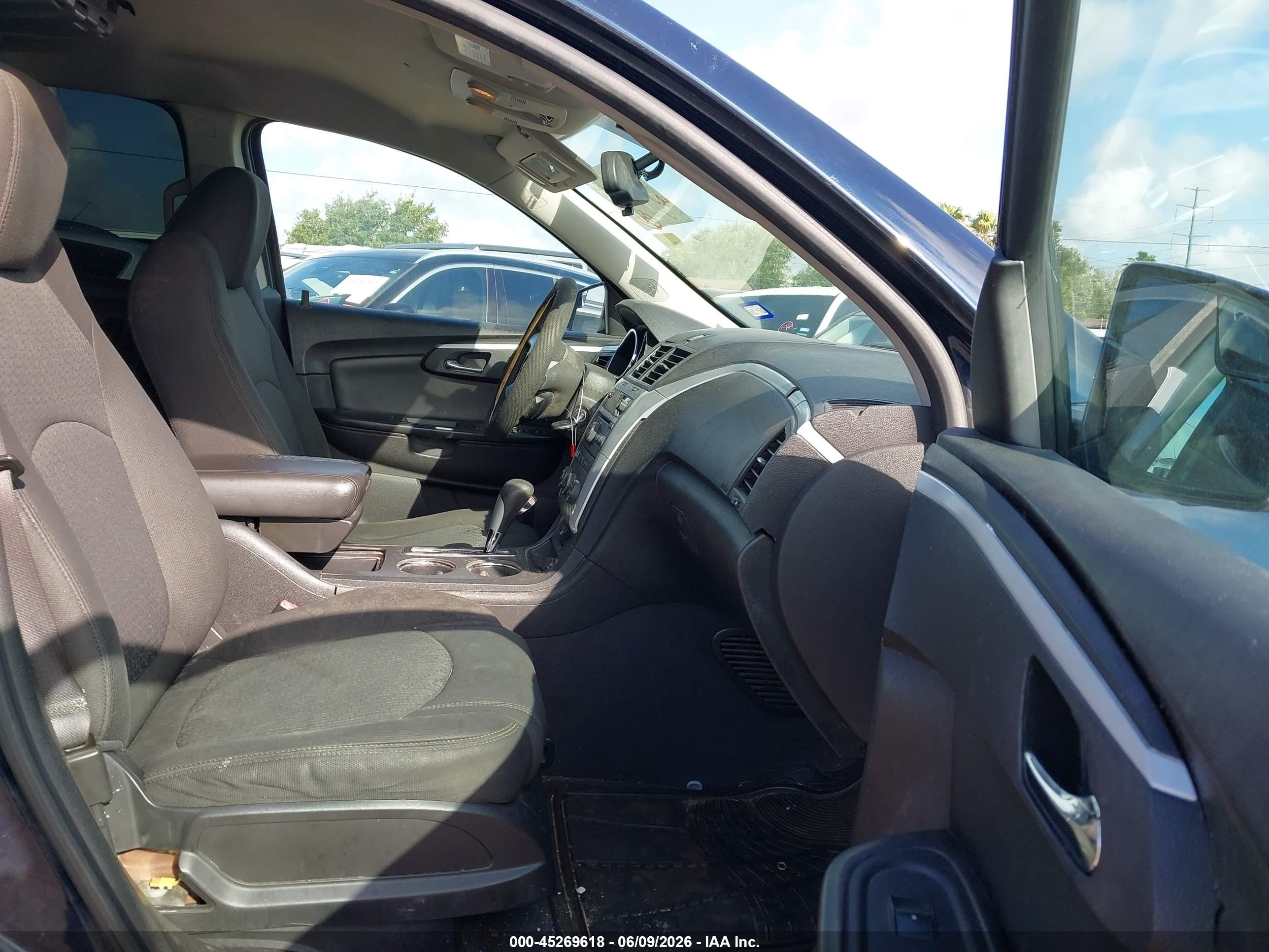2010 Chevrolet Traverse Lt Dark Blue vin: 1GNLRFED4AJ207866