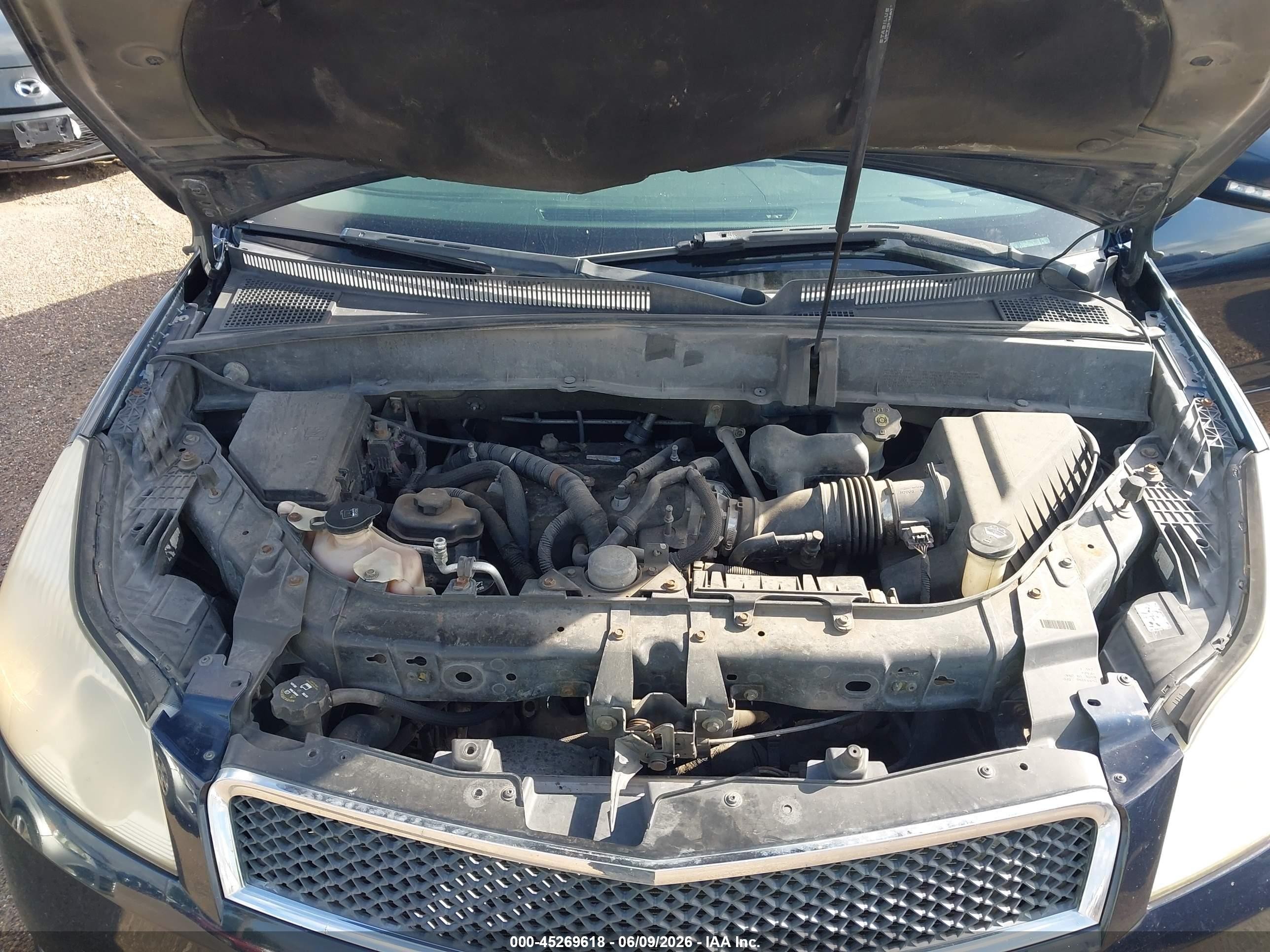 2010 Chevrolet Traverse Lt Dark Blue vin: 1GNLRFED4AJ207866