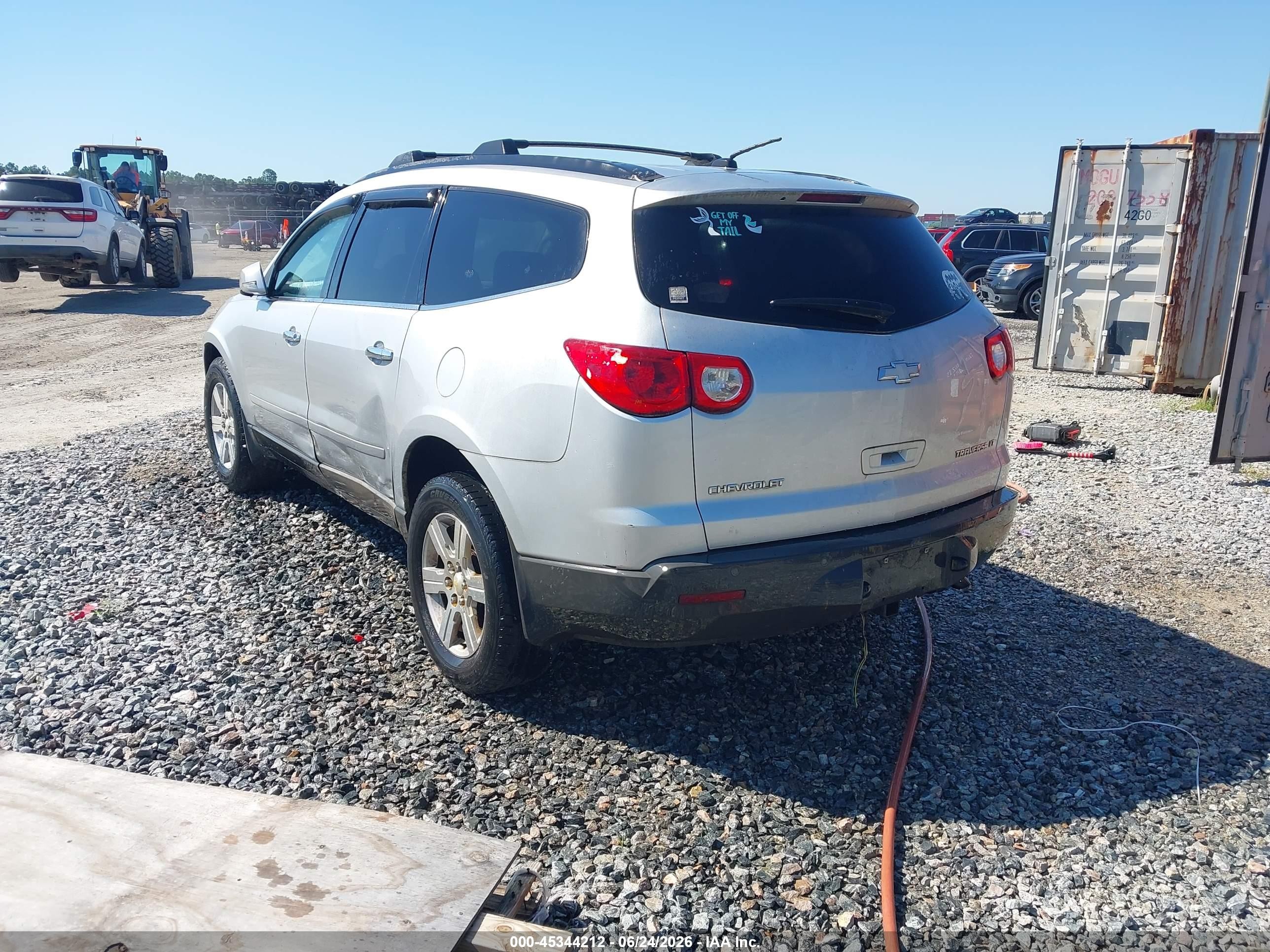 2010 Chevrolet Traverse Lt Silver vin: 1GNLRFED4AS104229