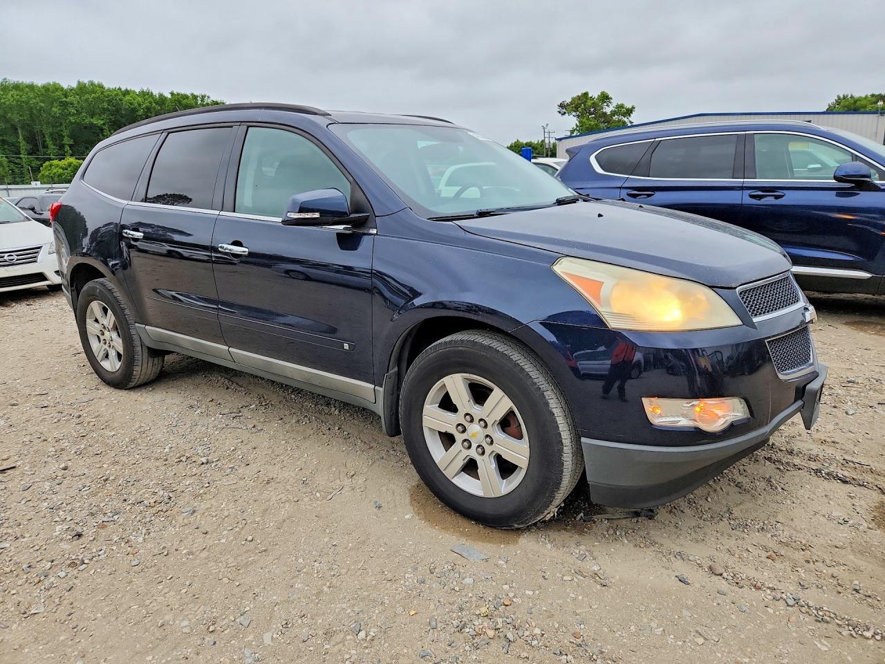 2010 Chevrolet Traverse Blue vin: 1GNLRFED5AS110511
