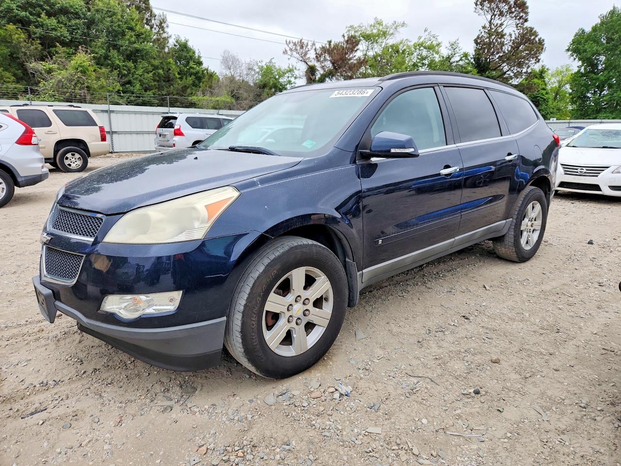 2010 Chevrolet Traverse Blue vin: 1GNLRFED5AS110511