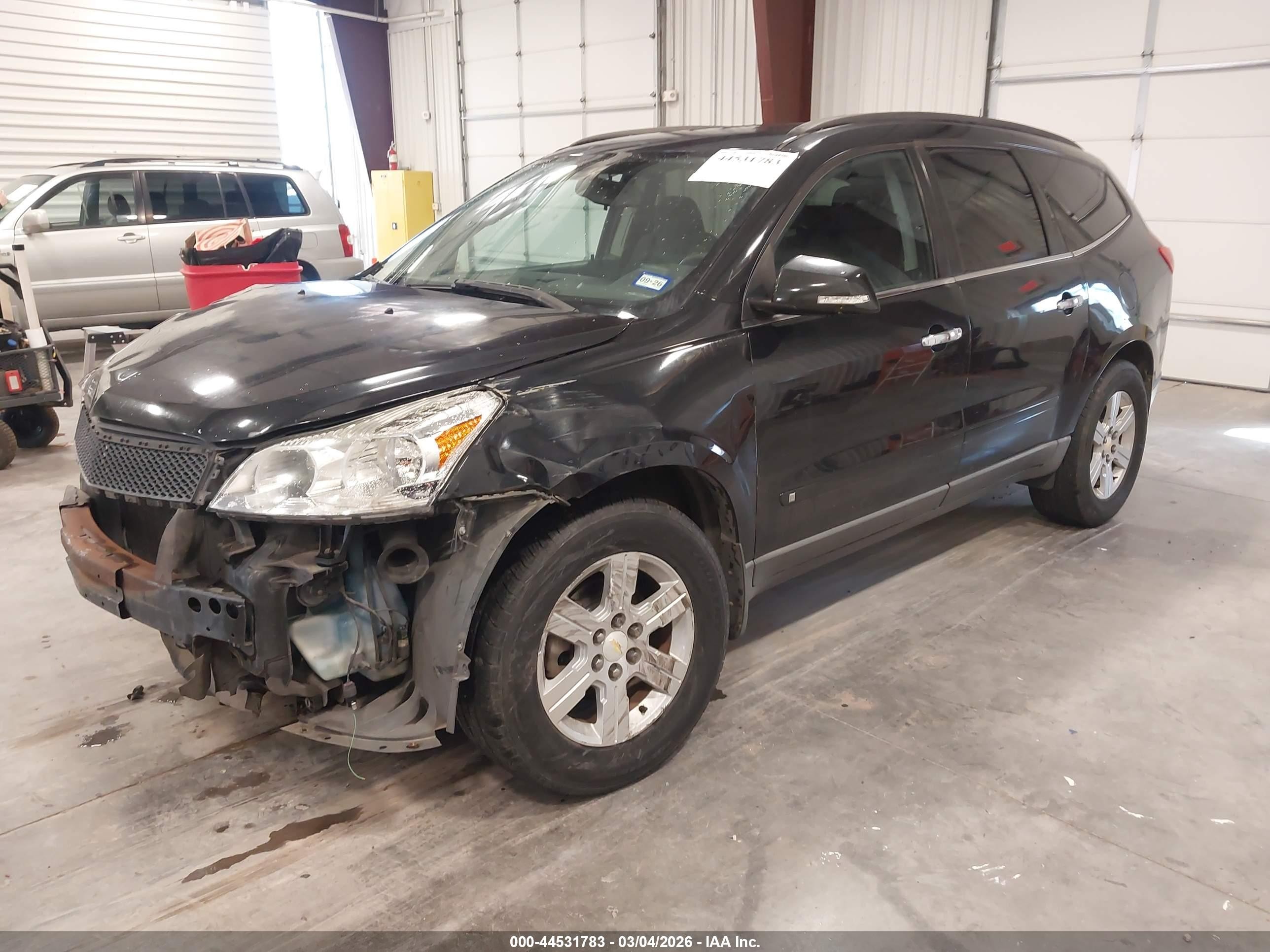 2010 Chevrolet Traverse Lt Black vin: 1GNLRFED5AS122867
