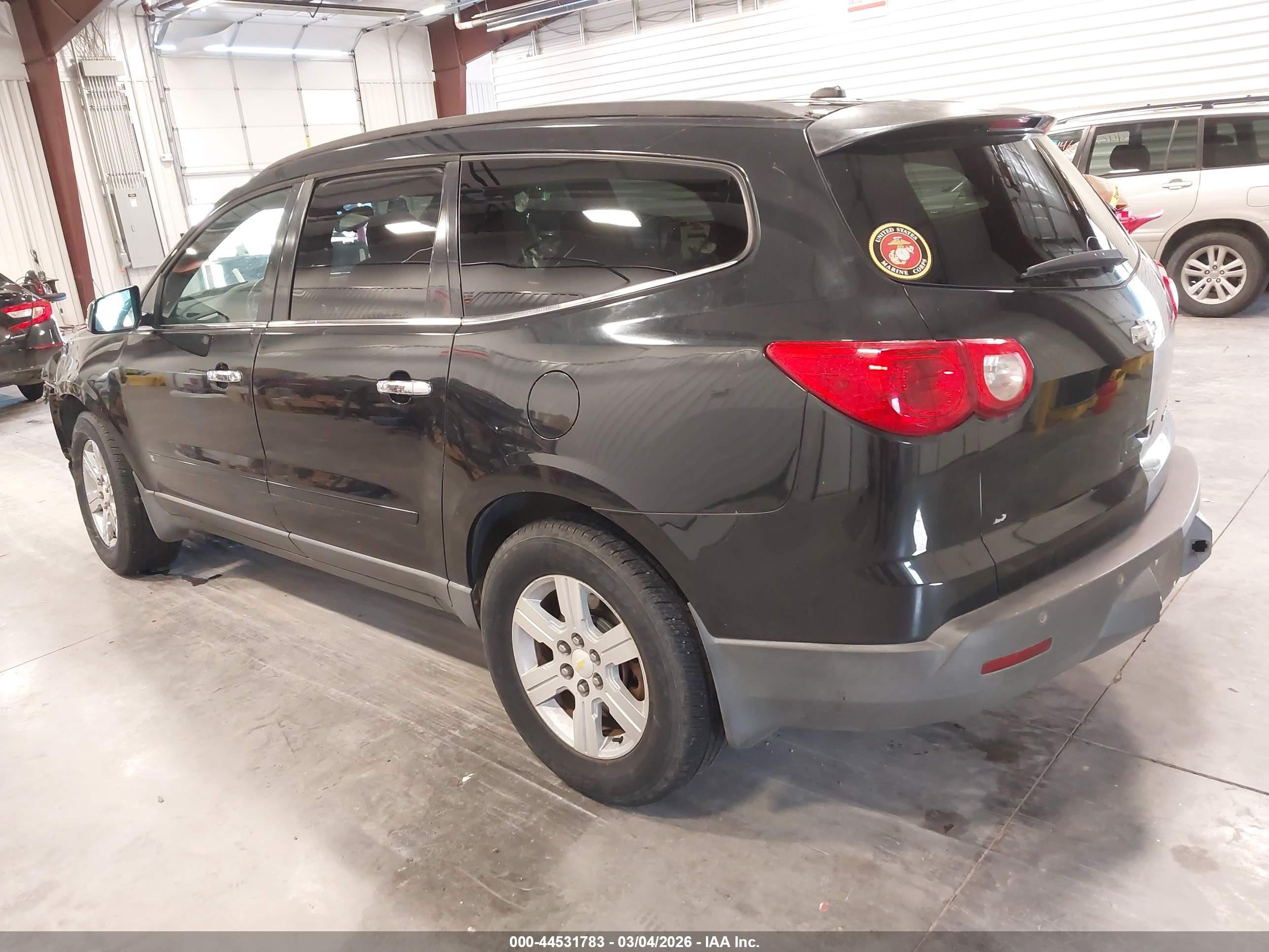 2010 Chevrolet Traverse Lt Black vin: 1GNLRFED5AS122867