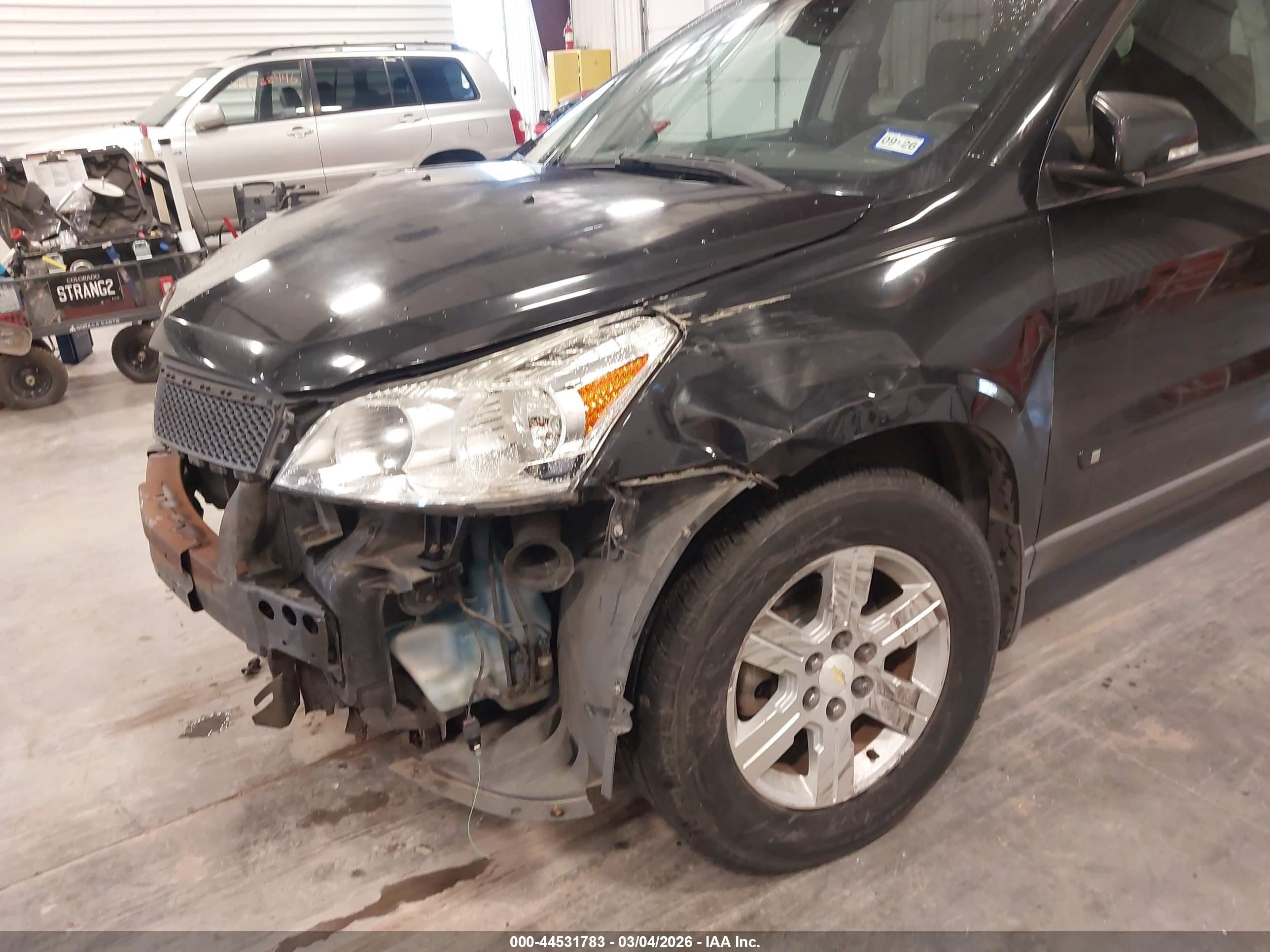 2010 Chevrolet Traverse Lt Black vin: 1GNLRFED5AS122867