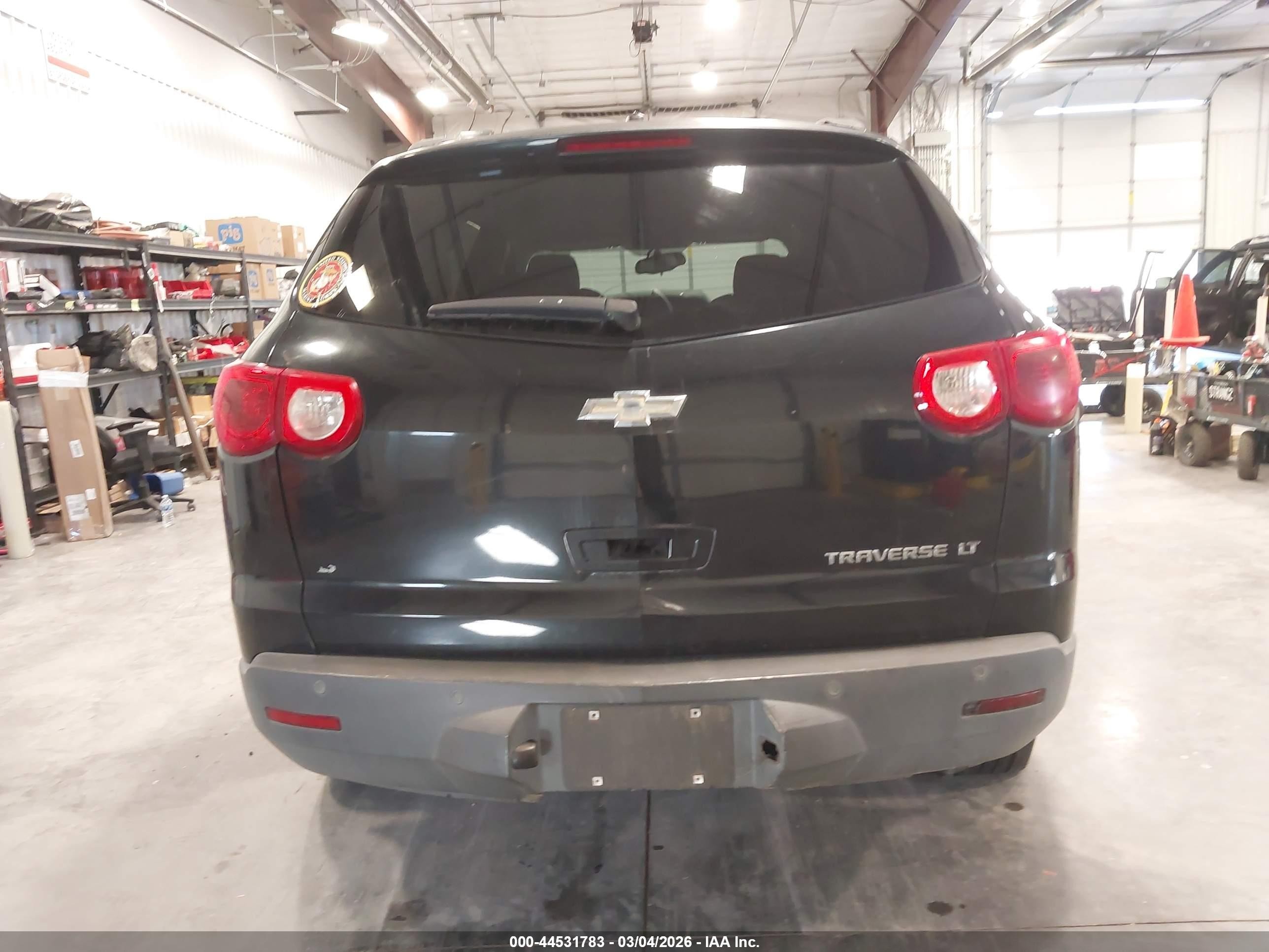 2010 Chevrolet Traverse Lt Black vin: 1GNLRFED5AS122867