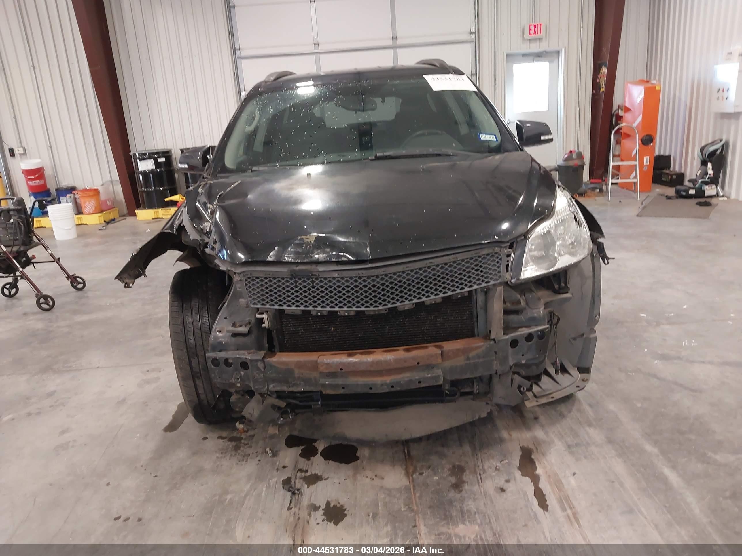 2010 Chevrolet Traverse Lt Black vin: 1GNLRFED5AS122867