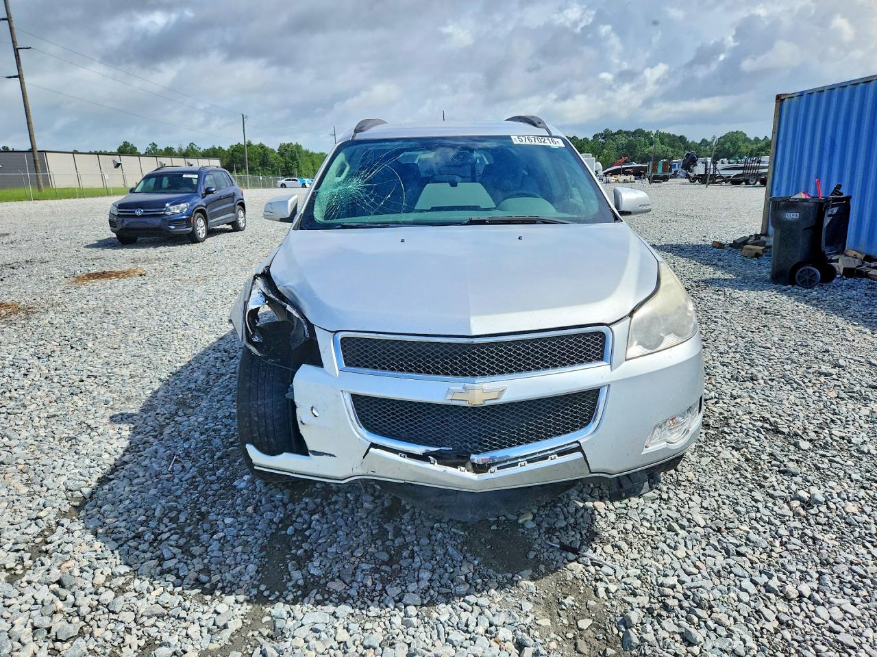 2010 Chevrolet Traverse Lt Silver vin: 1GNLRFED6AS145283