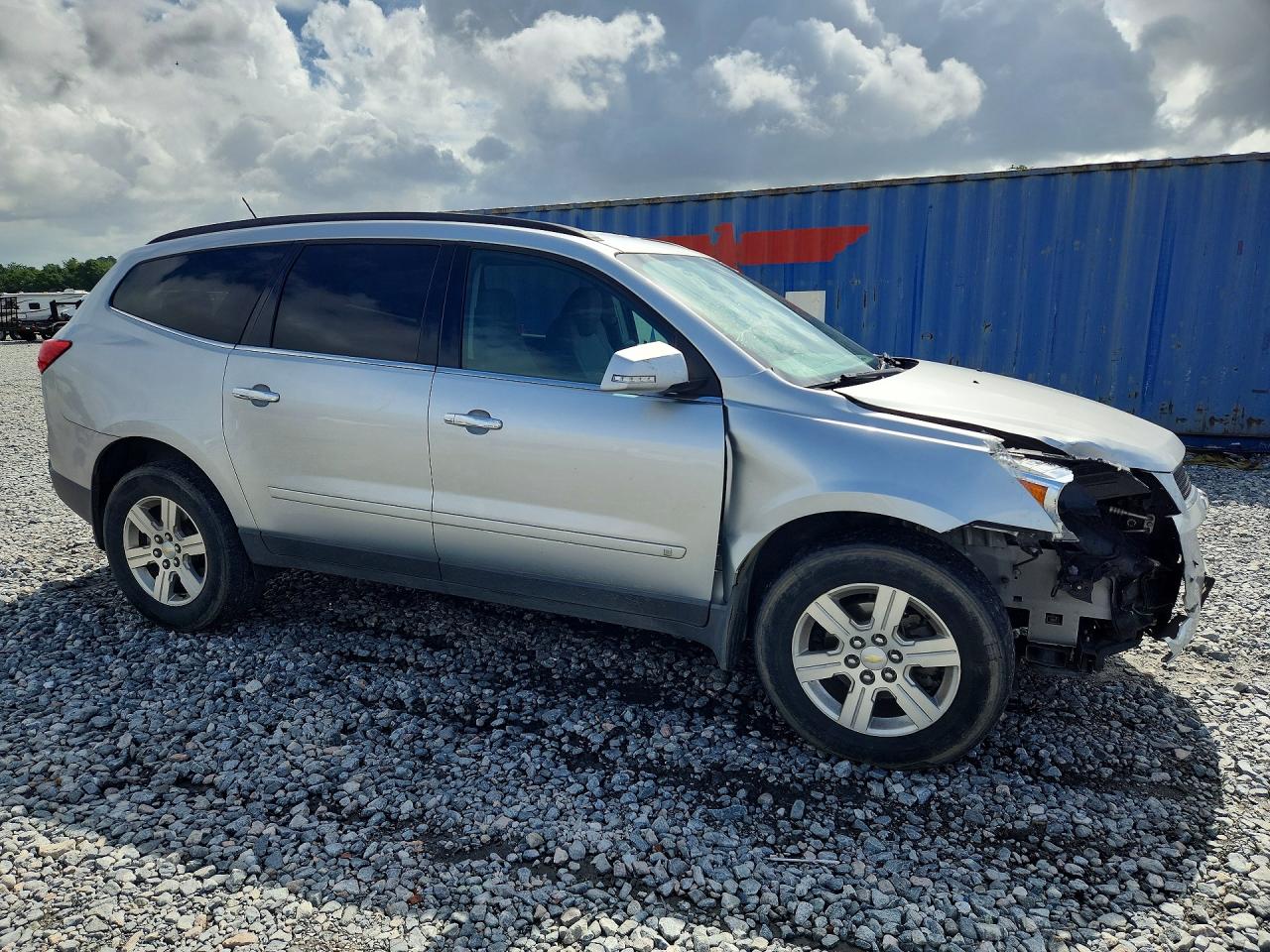 2010 Chevrolet Traverse Lt Silver vin: 1GNLRFED6AS145283