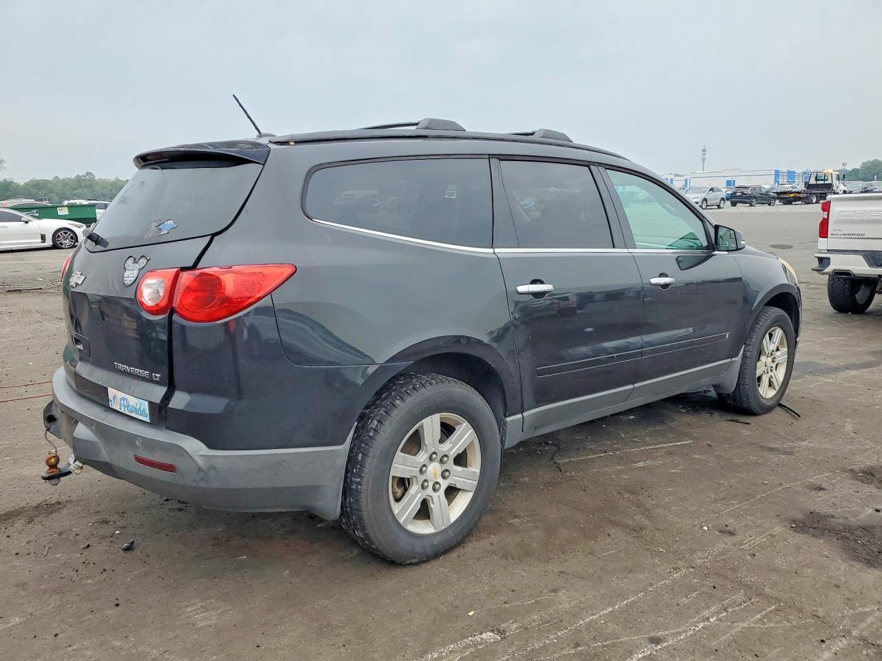 2010 Chevrolet Traverse Lt Black vin: 1GNLRFED7AS124572