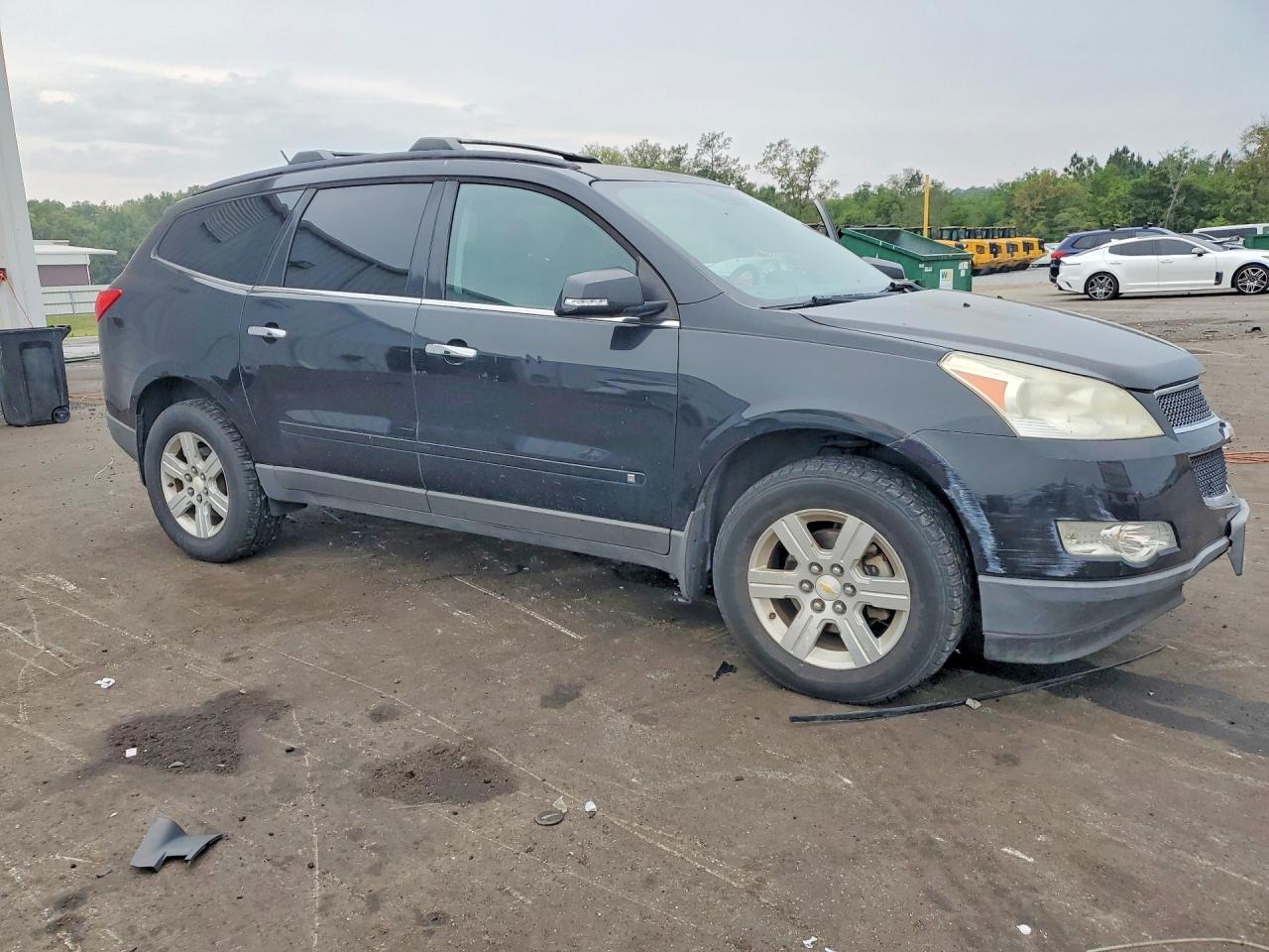 2010 Chevrolet Traverse Lt Black vin: 1GNLRFED7AS124572