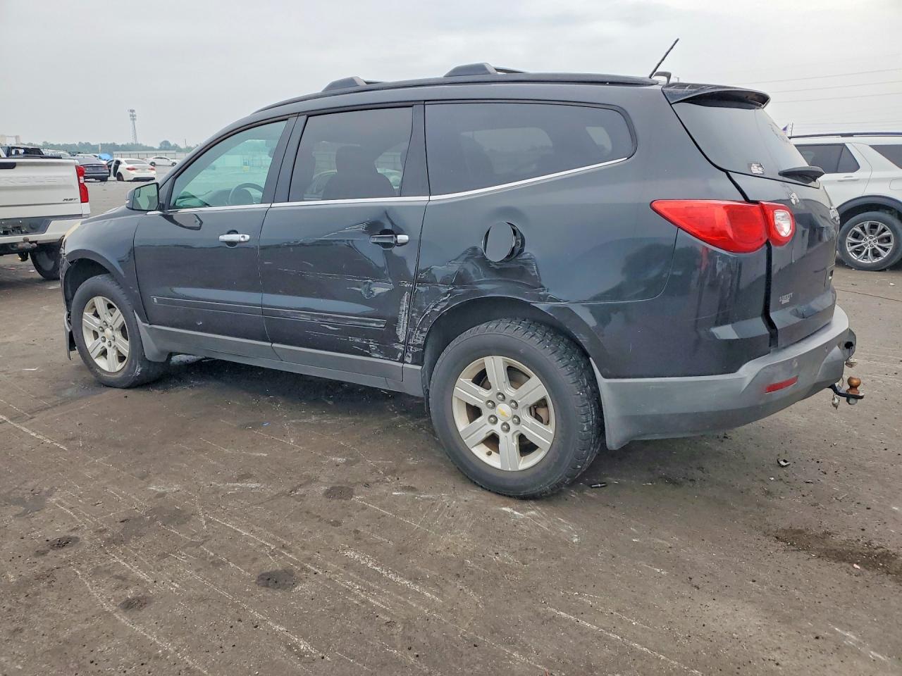 2010 Chevrolet Traverse Lt Black vin: 1GNLRFED7AS124572