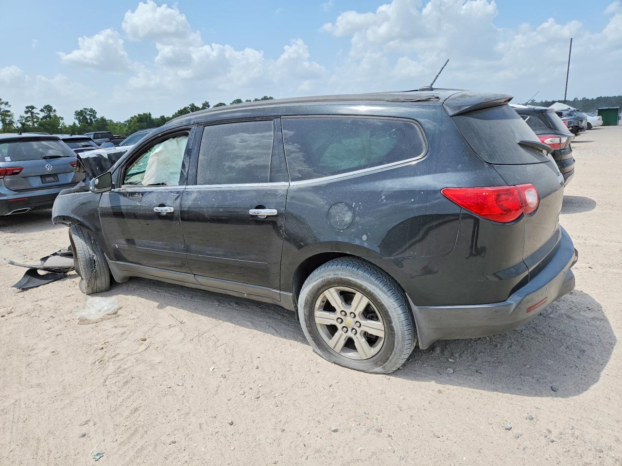 2010 Chevrolet Traverse Lt Black vin: 1GNLRFED7AS140691