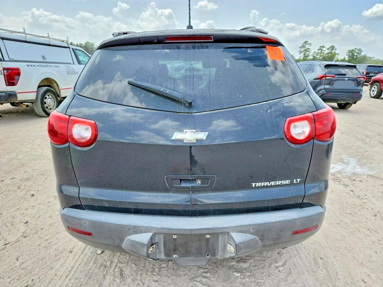 2010 Chevrolet Traverse Lt Black vin: 1GNLRFED7AS140691