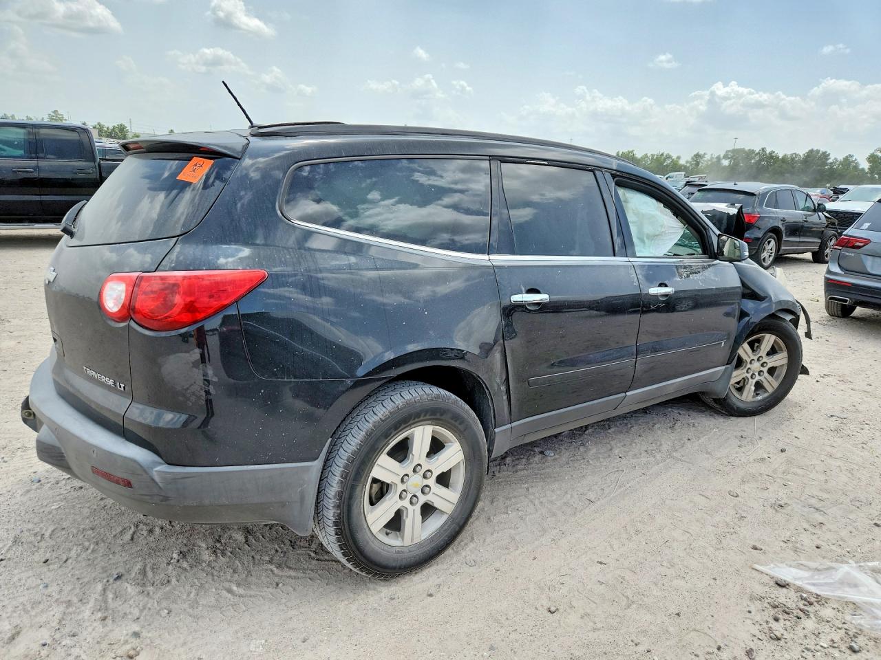 2010 Chevrolet Traverse Lt Black vin: 1GNLRFED7AS140691