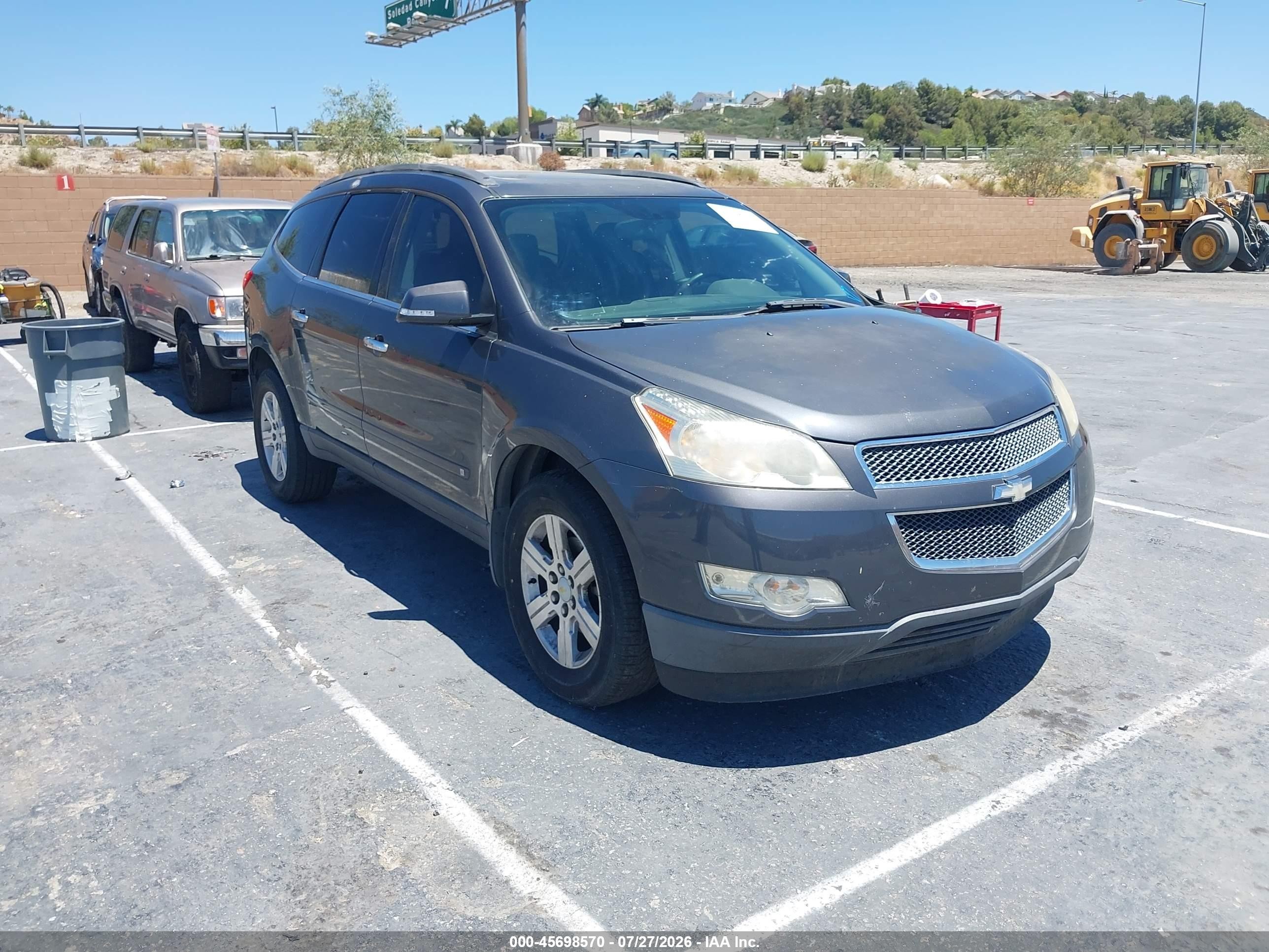 2010 Chevrolet Traverse Lt Gray vin: 1GNLRFED7AS154851