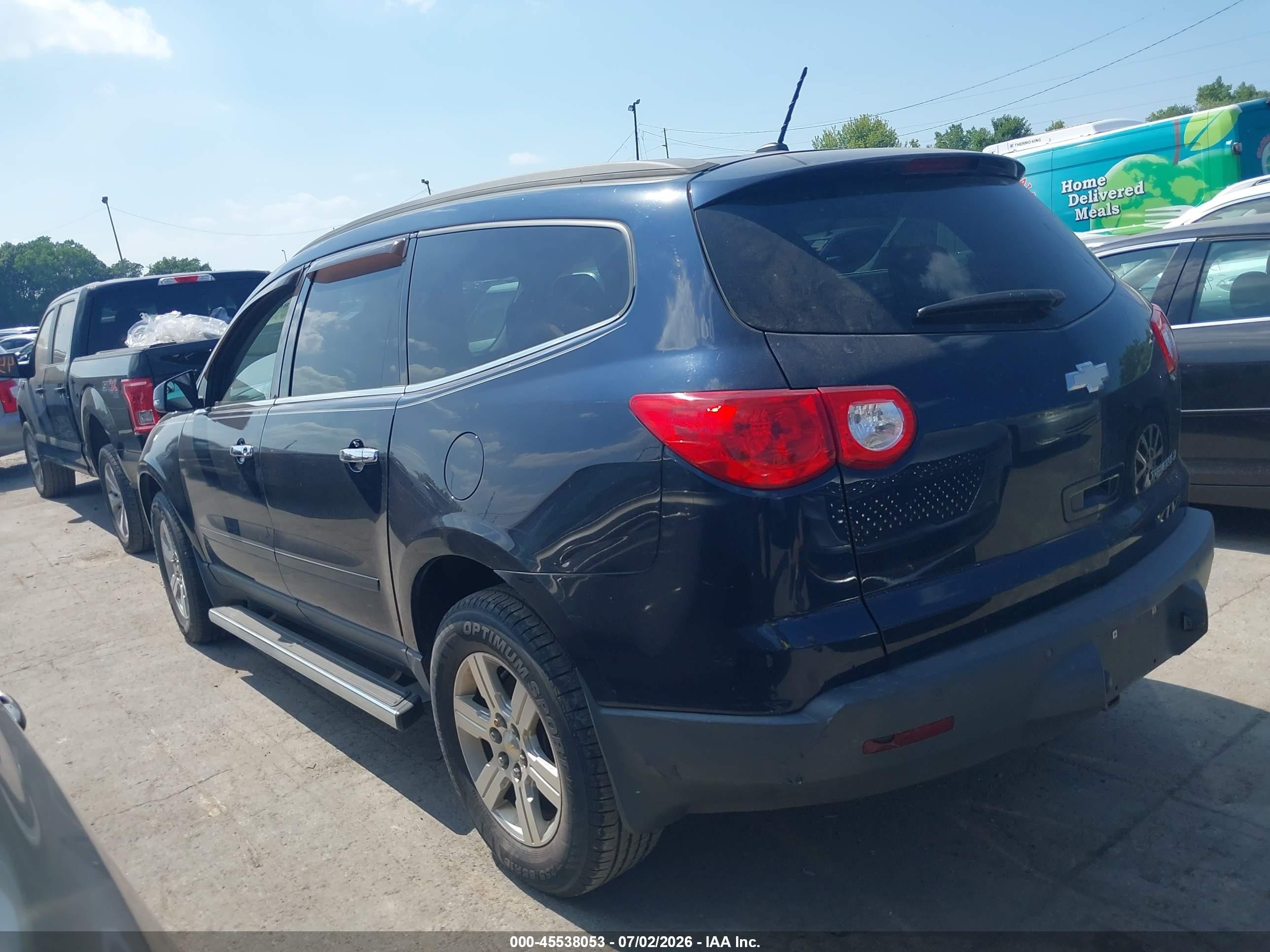 2010 Chevrolet Traverse Lt Blue vin: 1GNLRFED9AJ231094