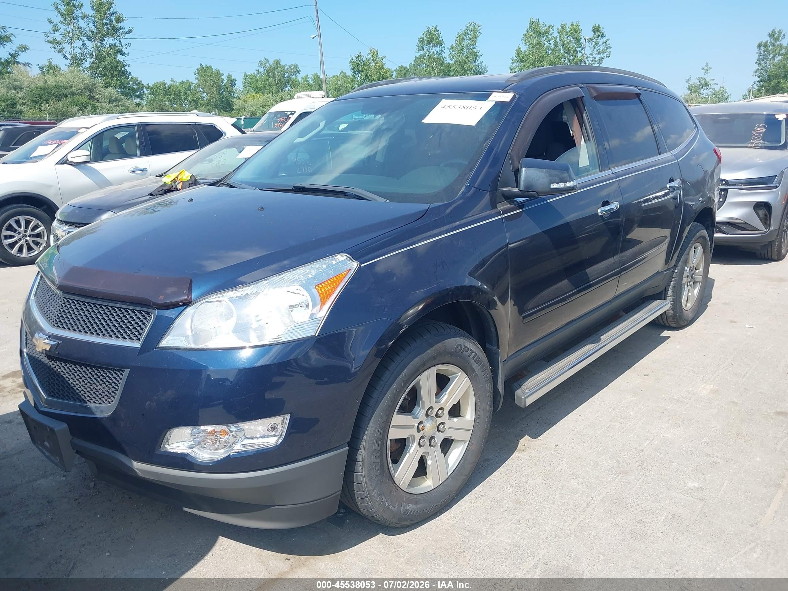 2010 Chevrolet Traverse Lt Blue vin: 1GNLRFED9AJ231094