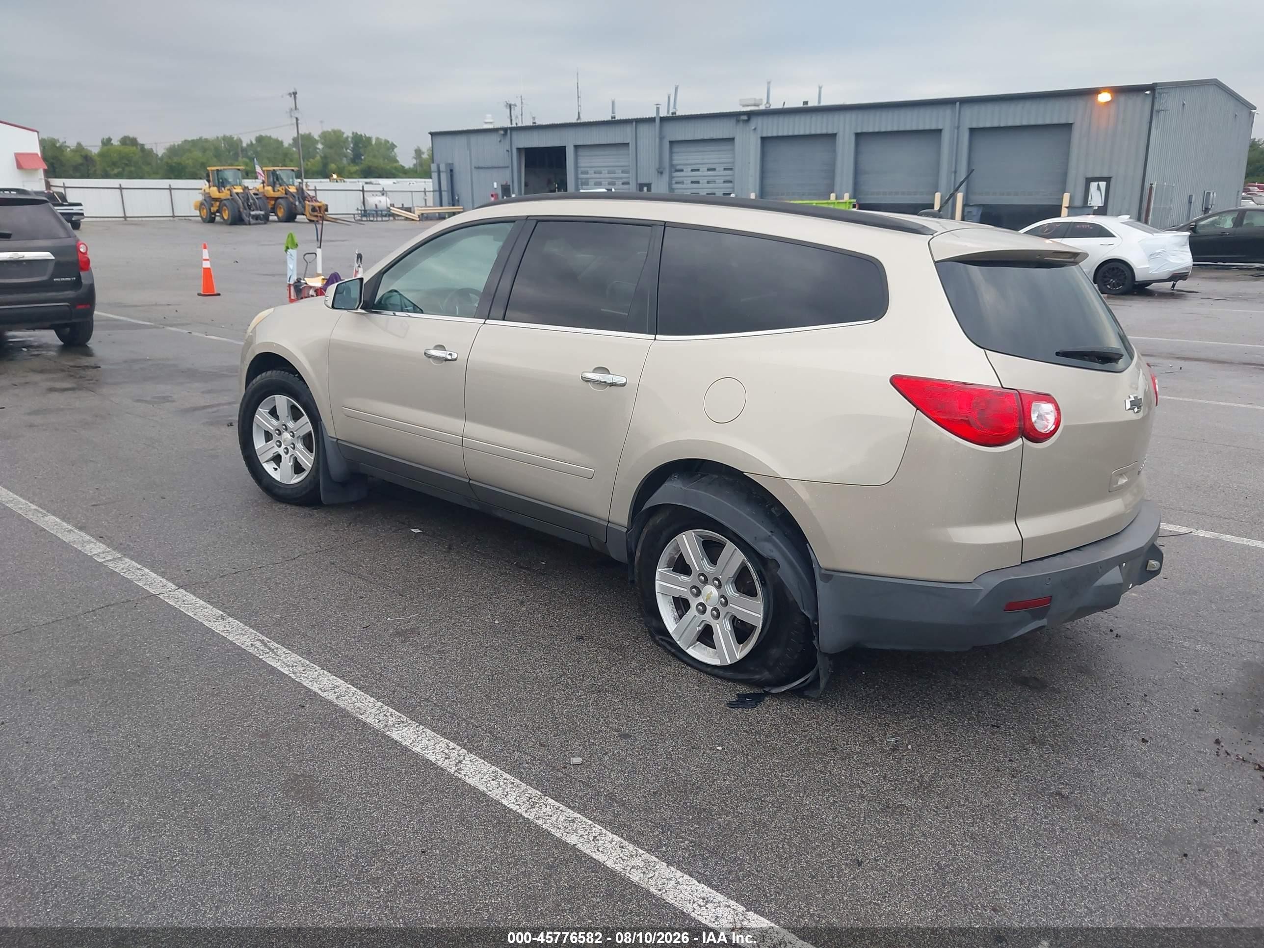 2010 Chevrolet Traverse Lt Gold vin: 1GNLRFED9AJ235419