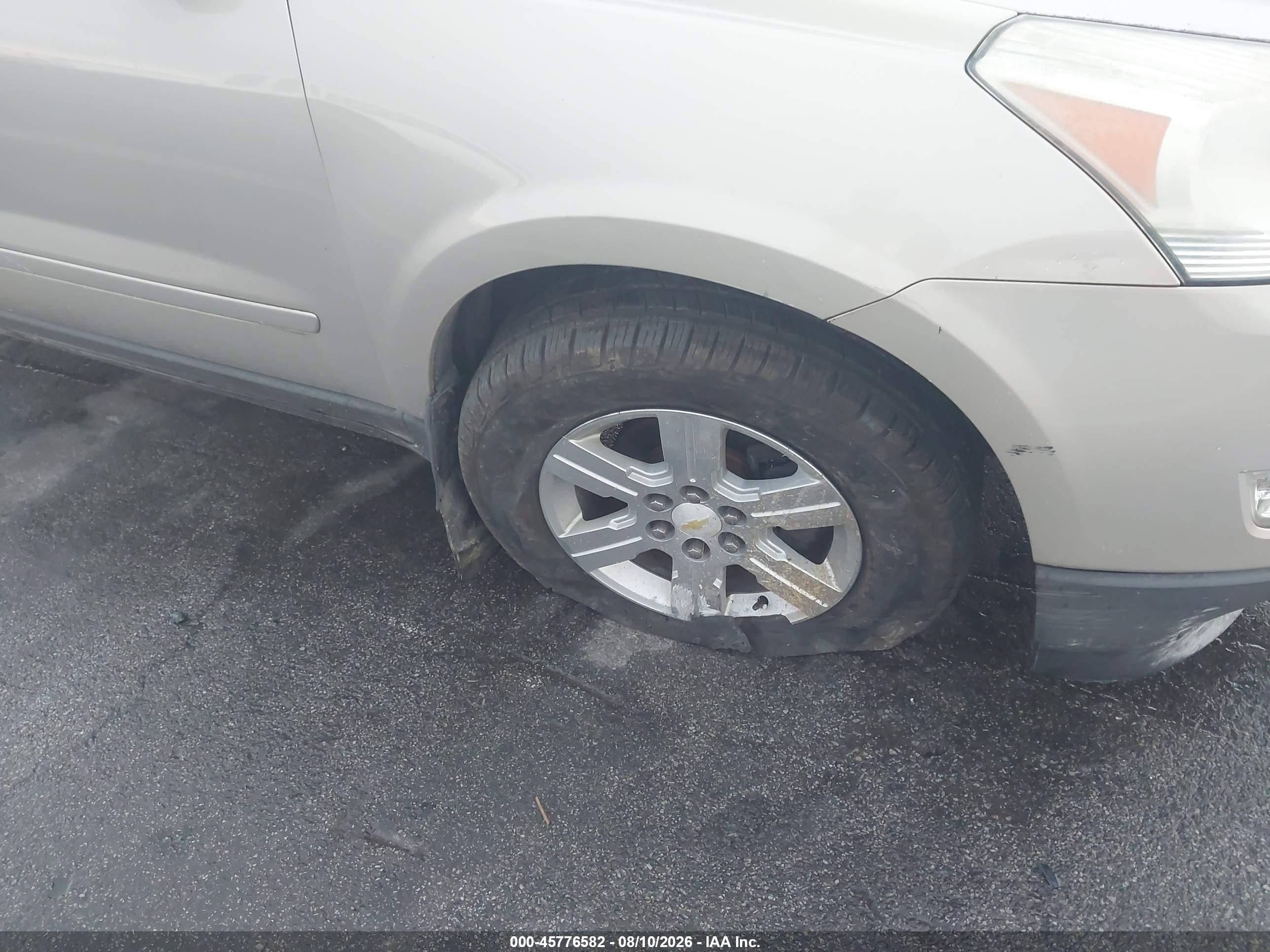 2010 Chevrolet Traverse Lt Gold vin: 1GNLRFED9AJ235419
