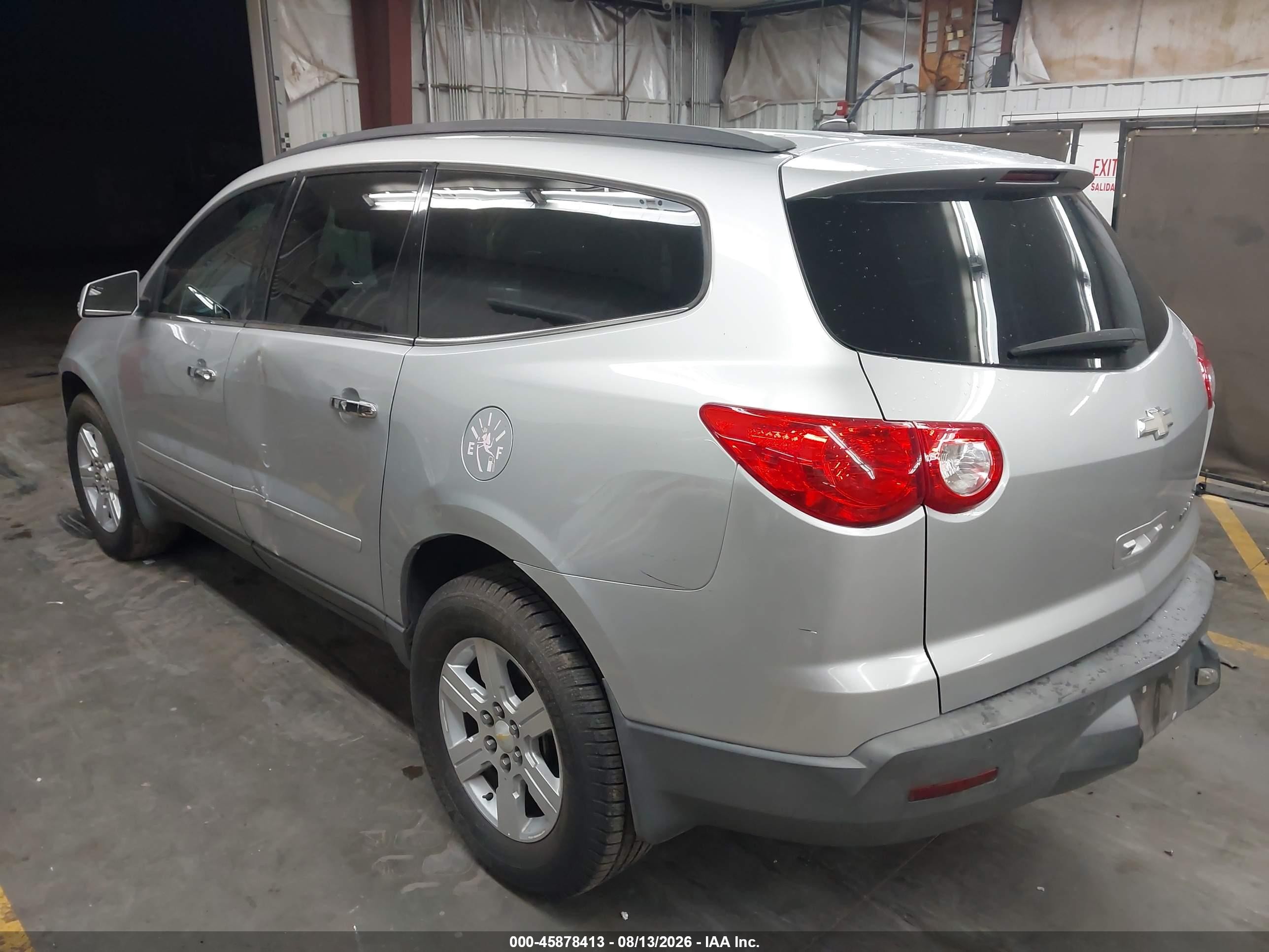 2010 Chevrolet Traverse Lt Gray vin: 1GNLRFED9AJ258344