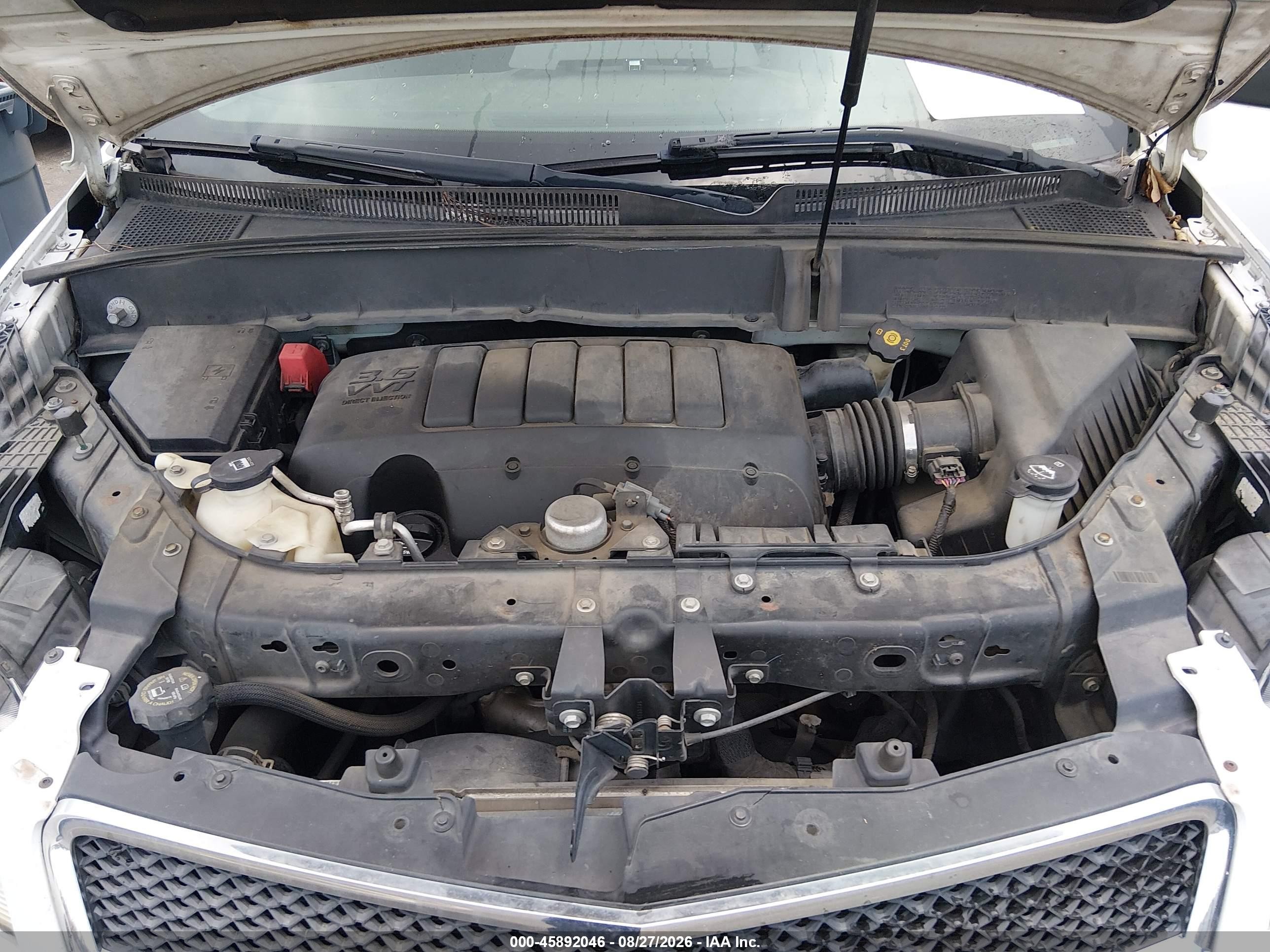 2010 Chevrolet Traverse Lt Белый vin: 1GNLRFED9AS137159
