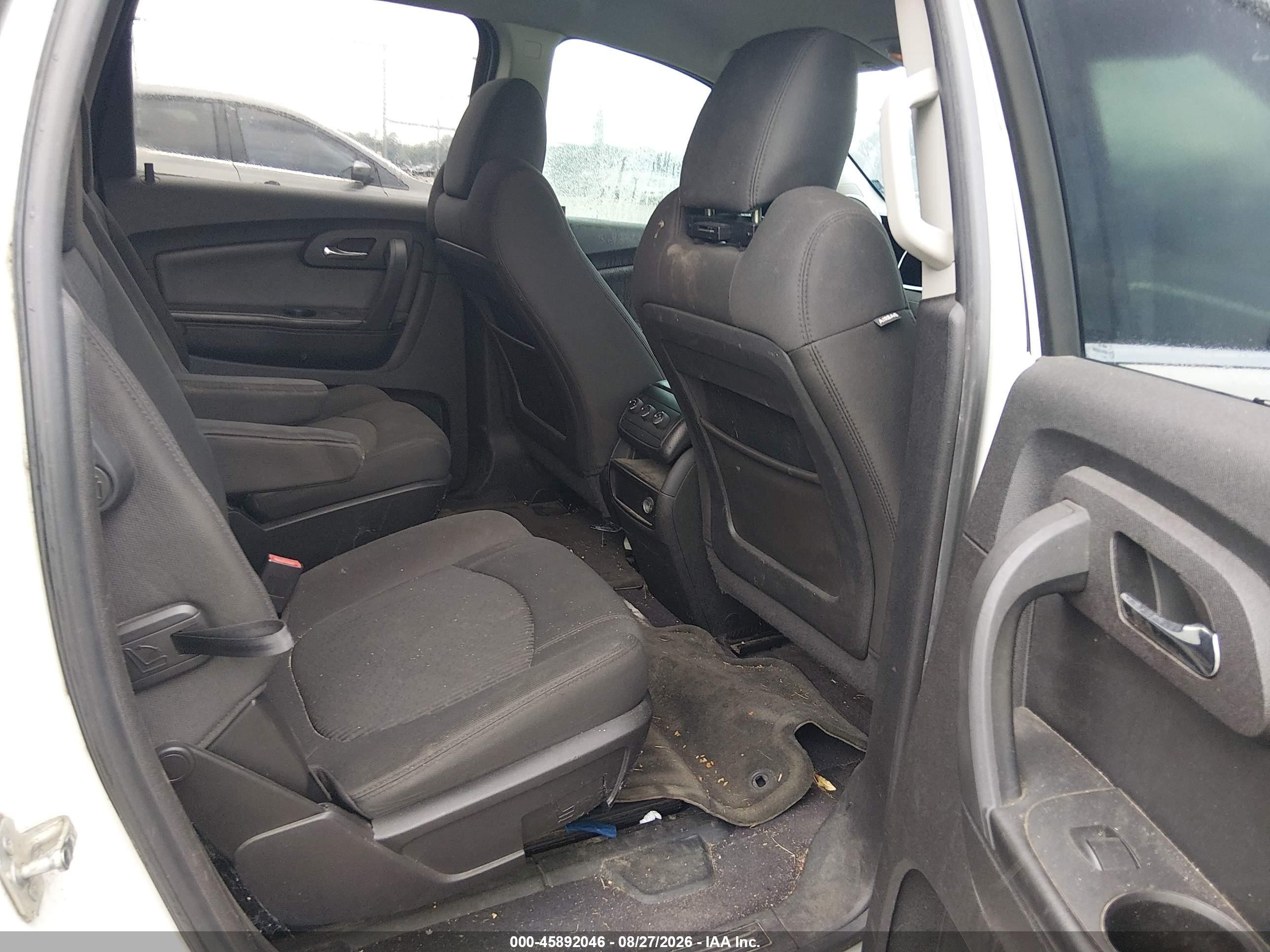 2010 Chevrolet Traverse Lt Белый vin: 1GNLRFED9AS137159