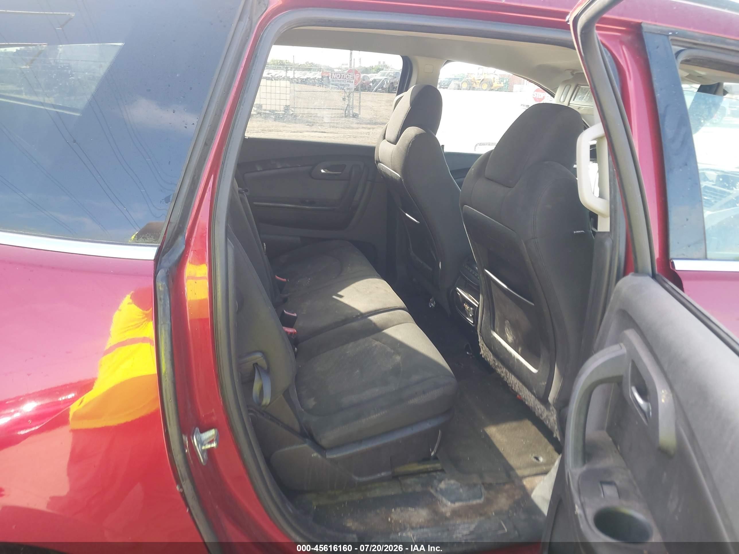 2010 Chevrolet Traverse Lt Red vin: 1GNLRFED9AS144726