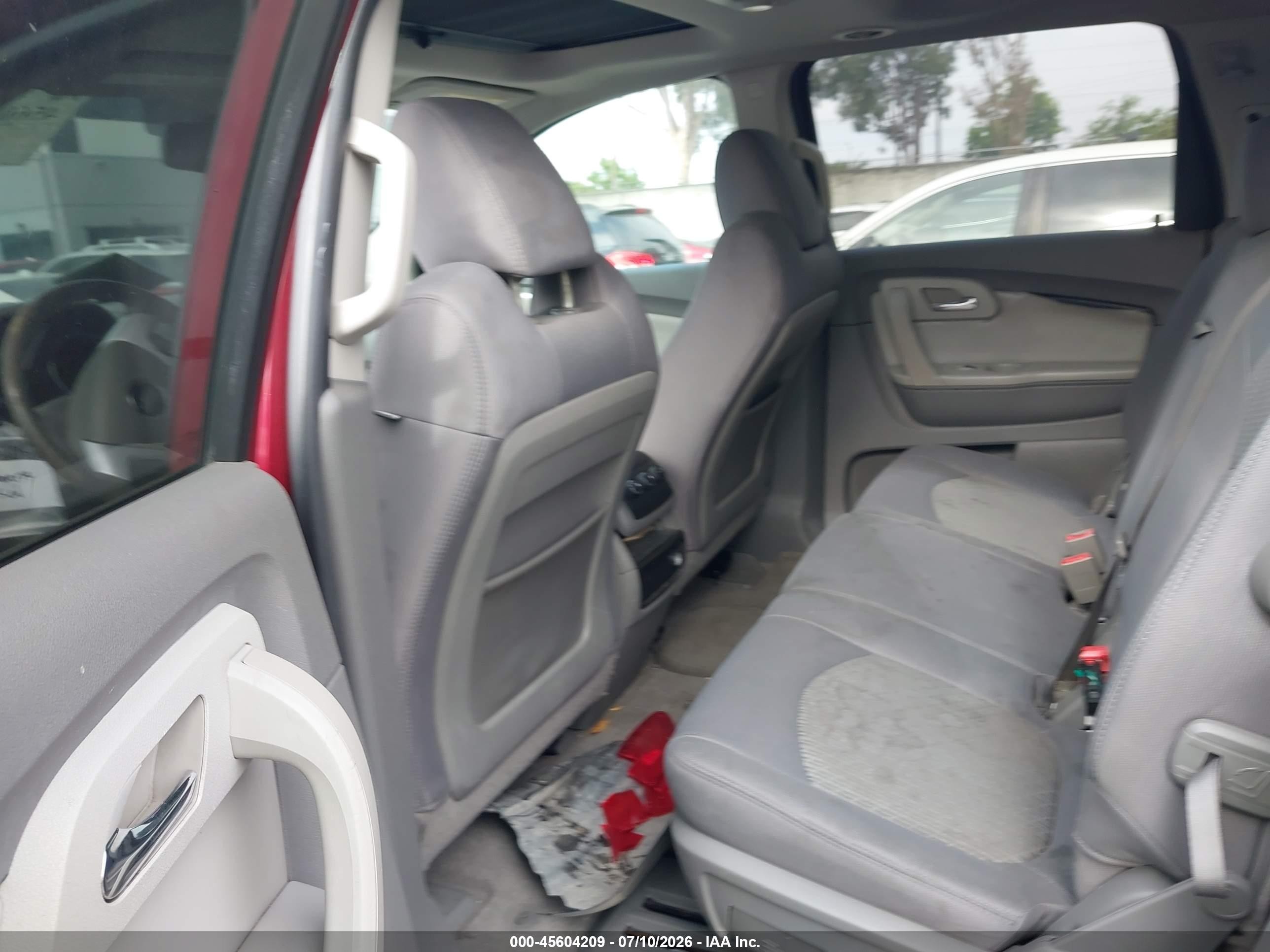 2010 Chevrolet Traverse Lt Red vin: 1GNLRFEDXAS135243