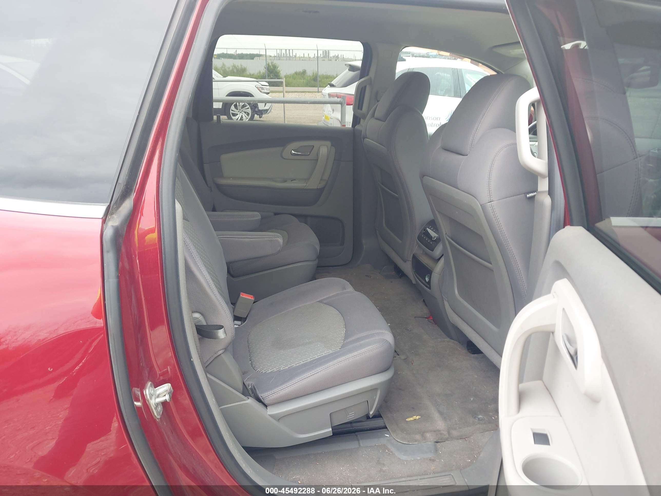 2010 Chevrolet Traverse Lt Red vin: 1GNLRGED5AS149041