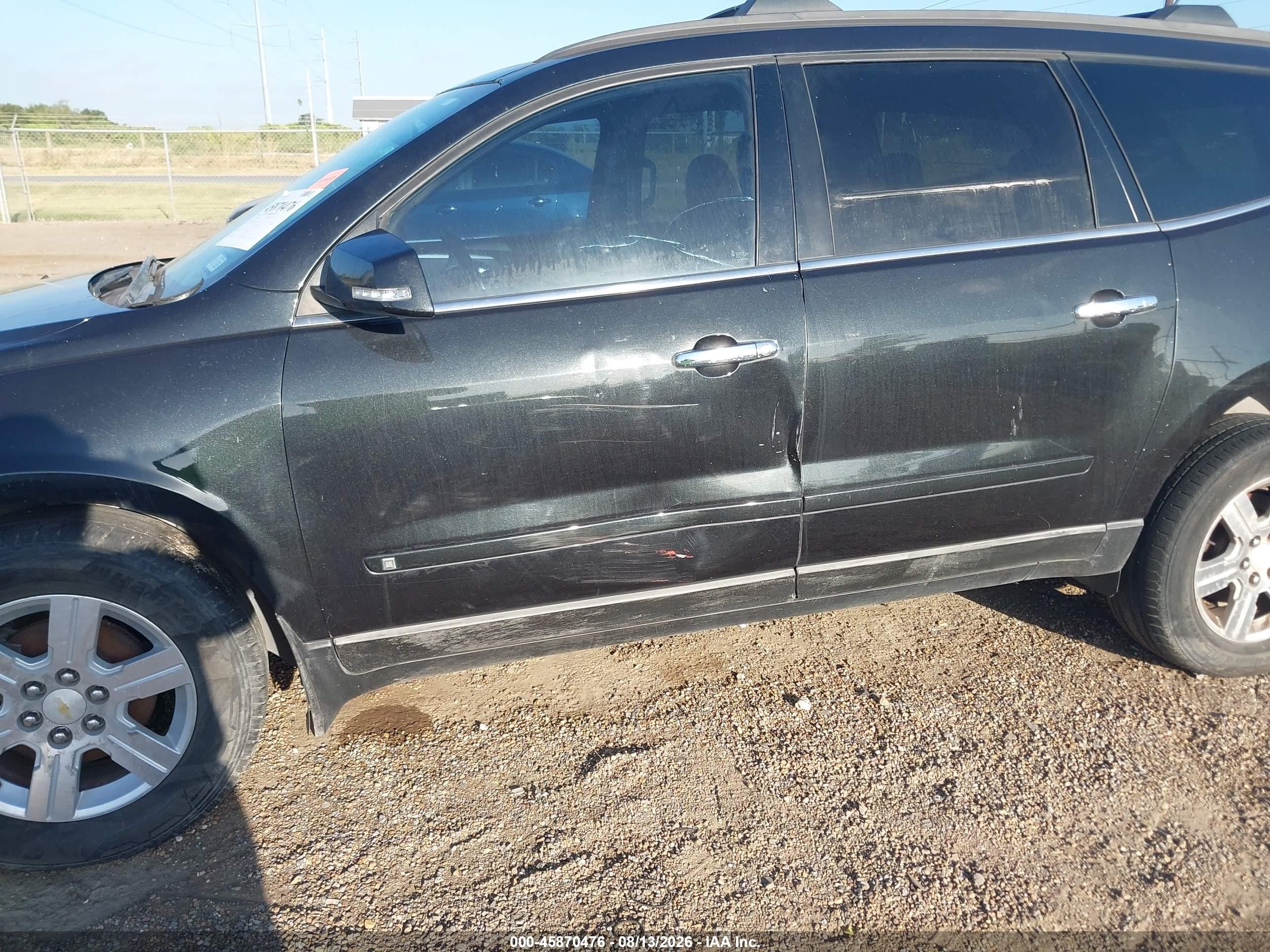 2010 Chevrolet Traverse Lt Black vin: 1GNLRGED7AS102528