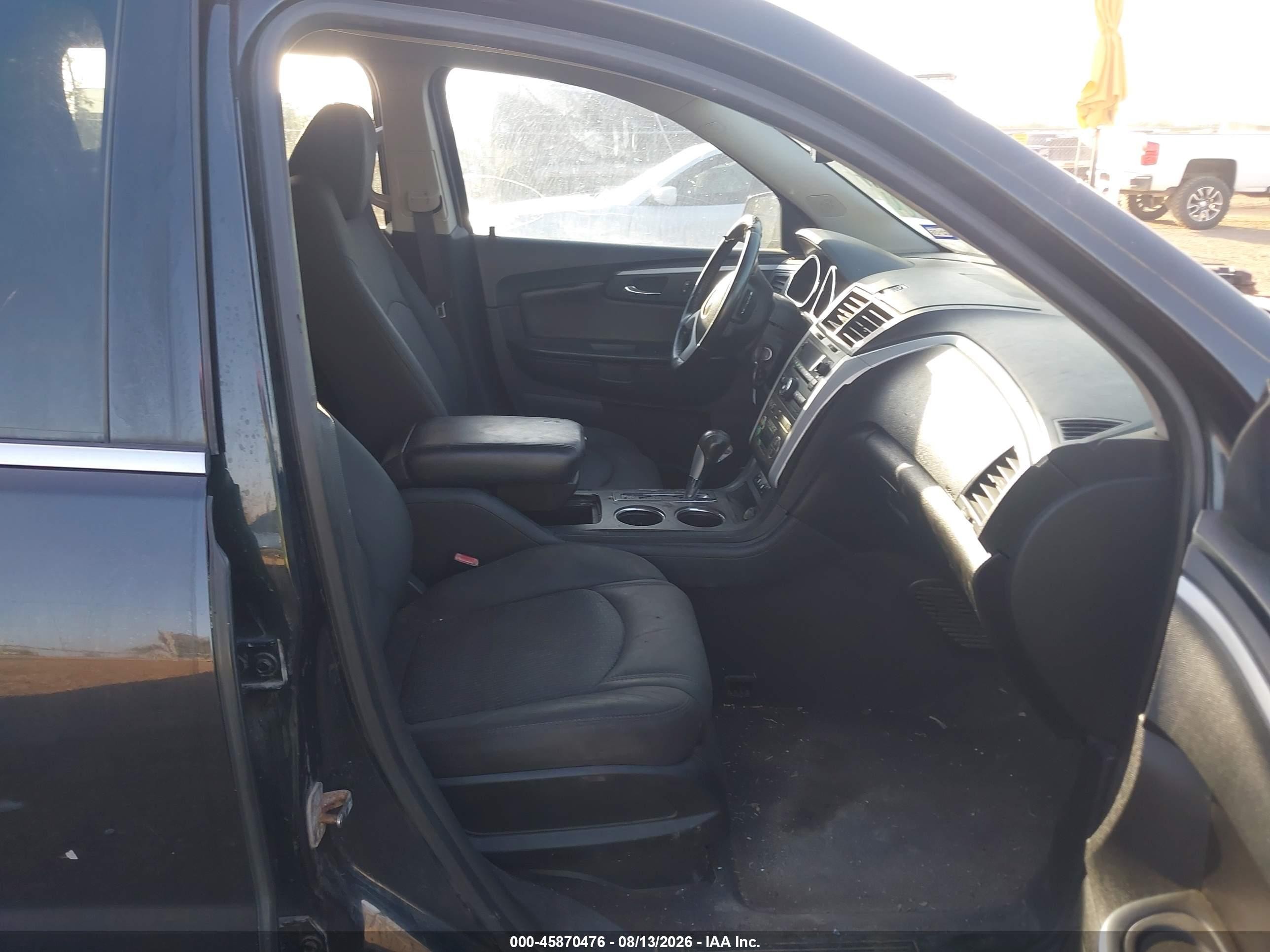 2010 Chevrolet Traverse Lt Black vin: 1GNLRGED7AS102528