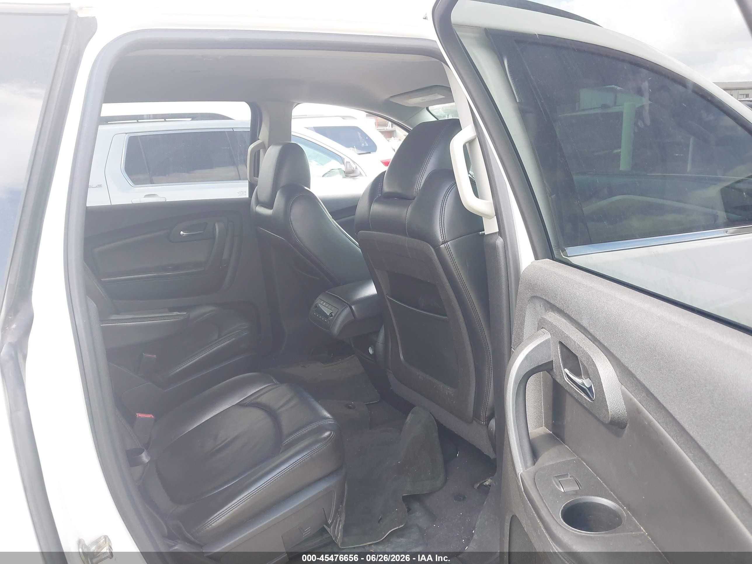 2010 Chevrolet Traverse Lt White vin: 1GNLRGEDXAJ231983
