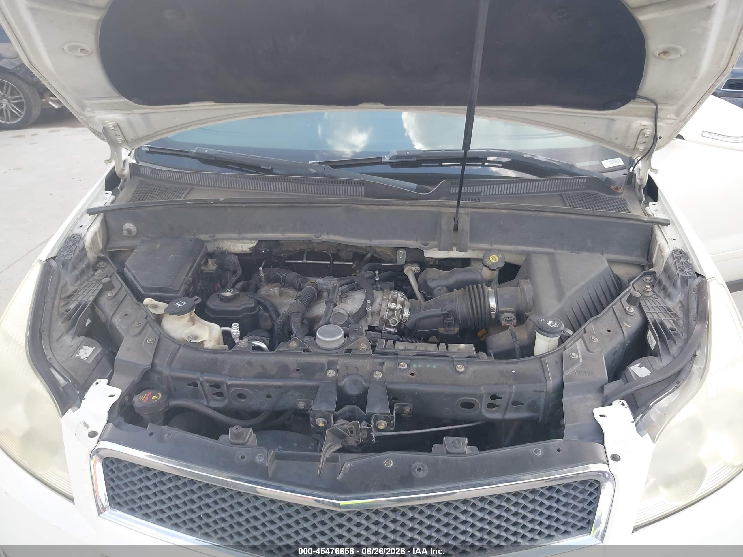 2010 Chevrolet Traverse Lt White vin: 1GNLRGEDXAJ231983