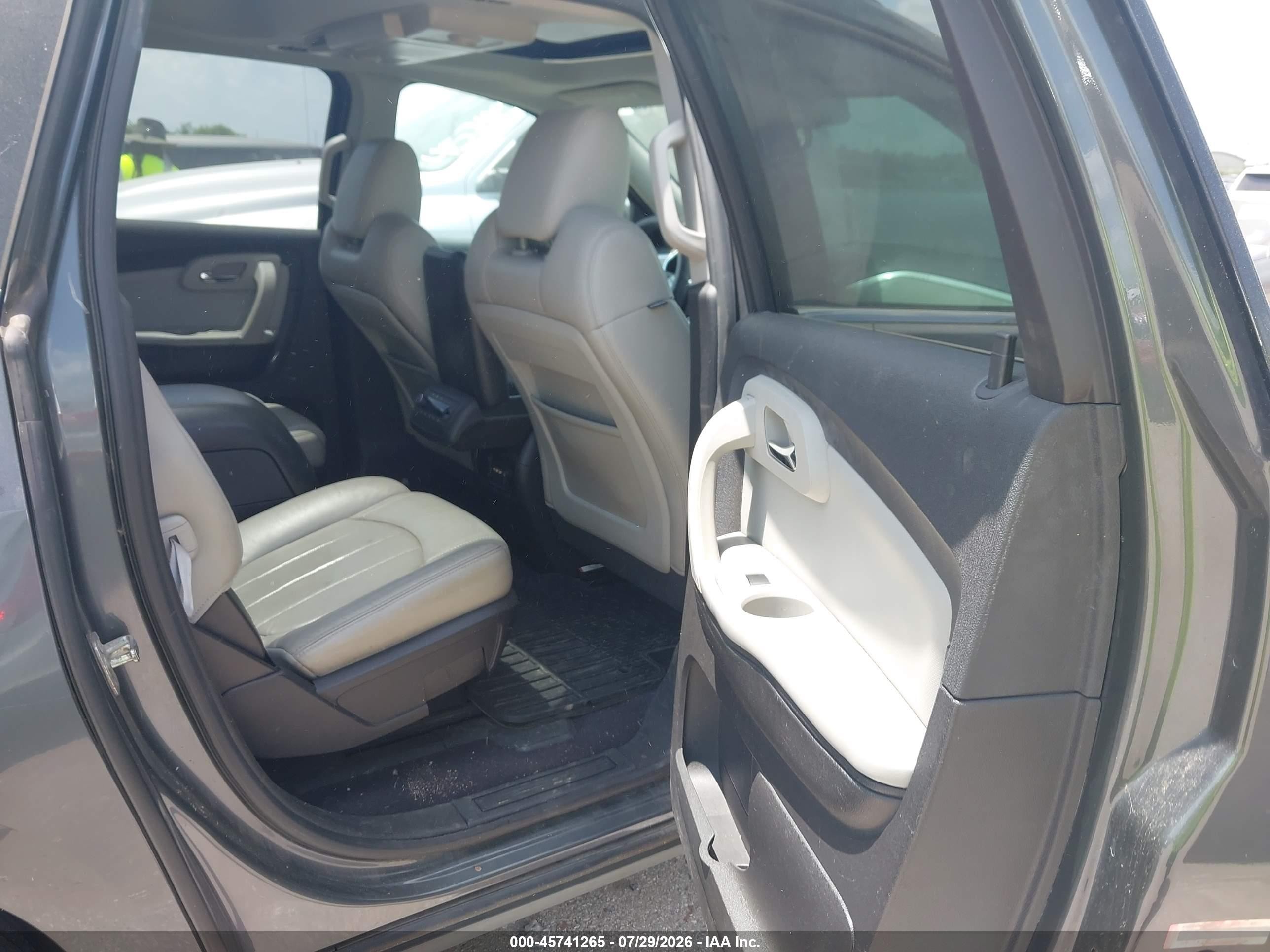 2010 Chevrolet Traverse Ltz Gray vin: 1GNLRHED4AS104498